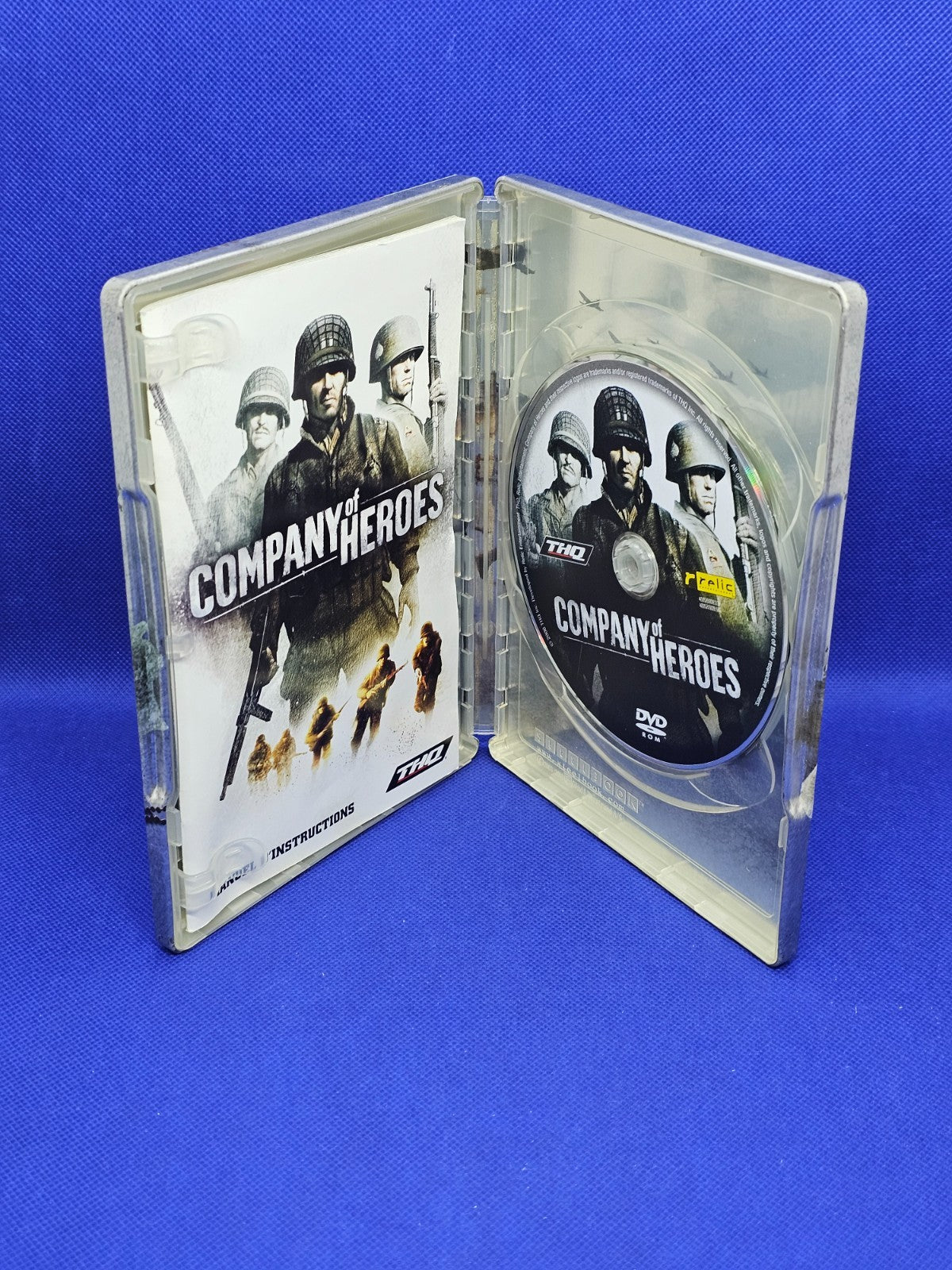 Company of Heroes Limited Edition Steelbook PC Relic THQ 20064