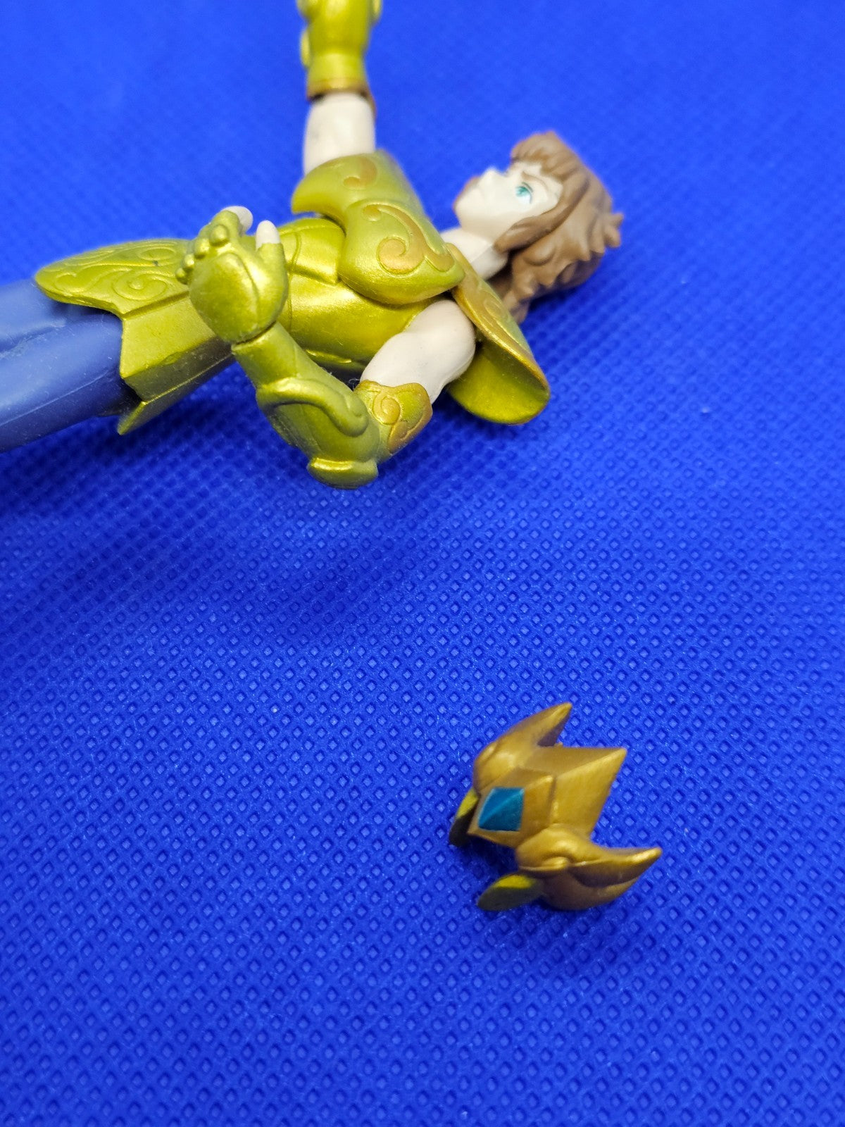 Aiolia du Lion Figurine Gashapon Saint Seiya, Bandai, 2005, 10 cm2