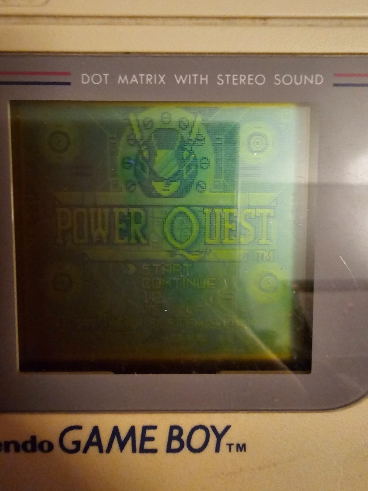 Jeu Power Quest Game boy Classic1