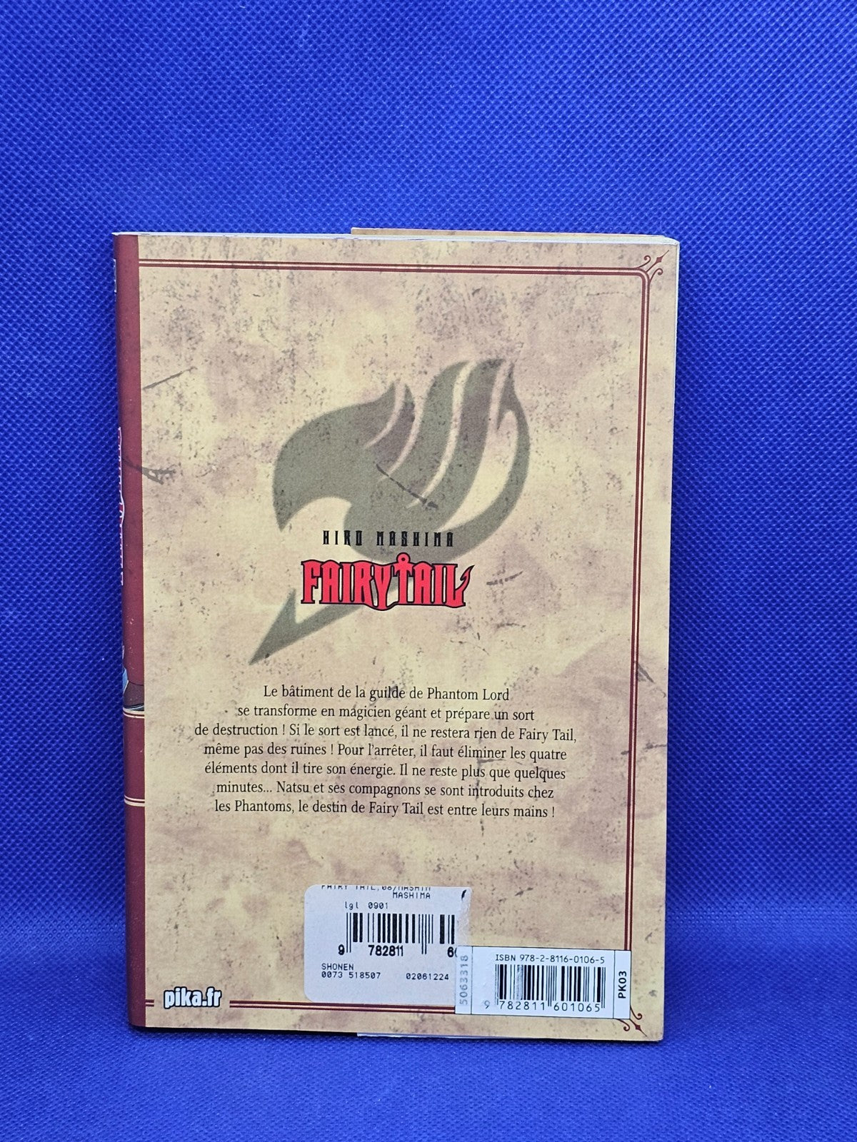 Fairy Tail Tome 8 Manga VF Hiro Mashima Pika Shonen 20091