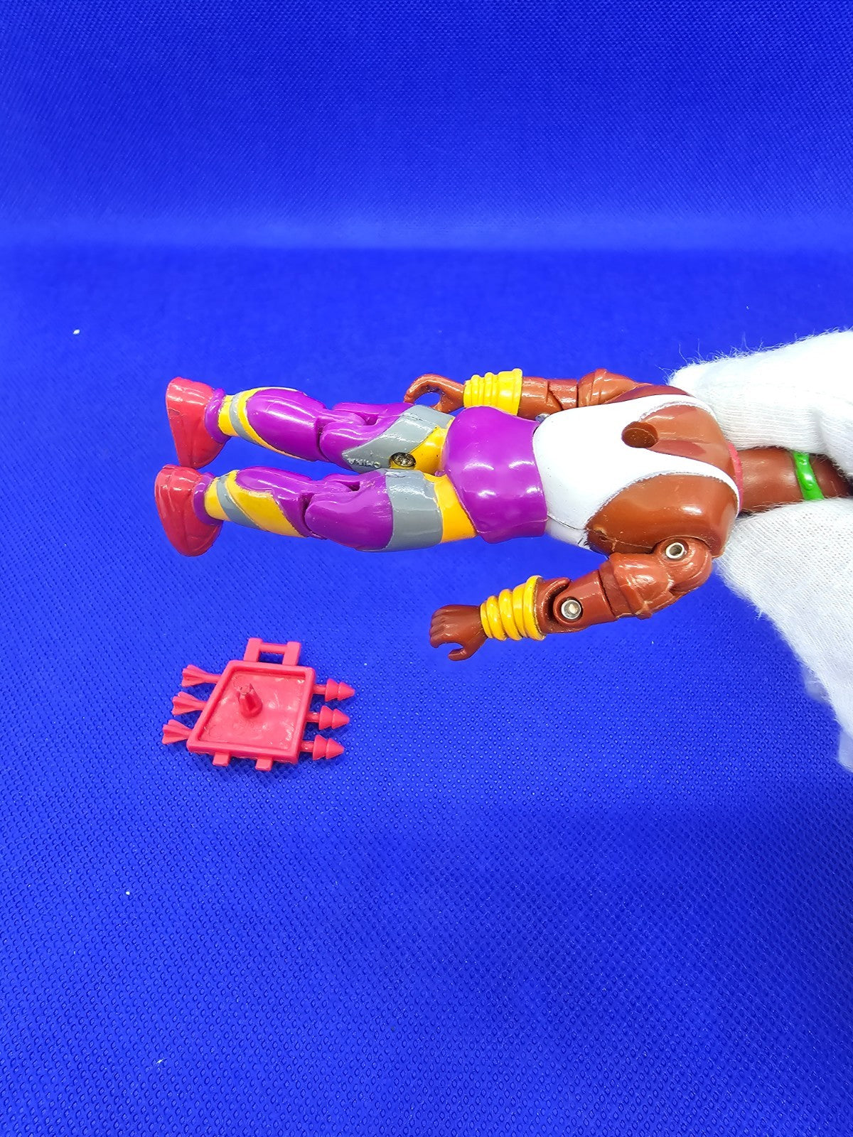 Figurine Mobutu The Corps Lanard Lightning soldat années 90 avec accessoire2