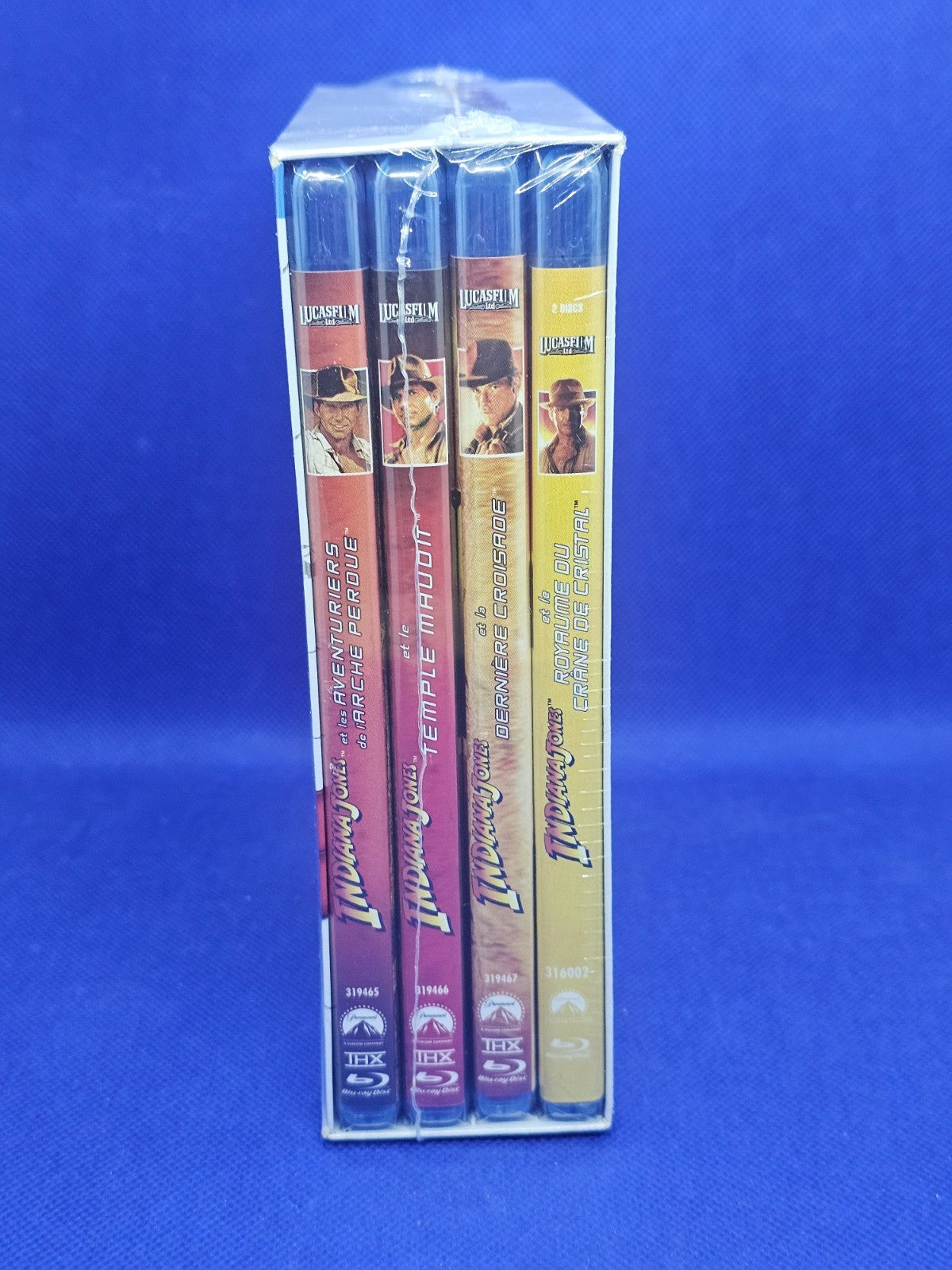 Indiana Jones L’Intégrale 4 Films Coffret 5 Blu-ray Paramount 2012 Neuf Scellé3