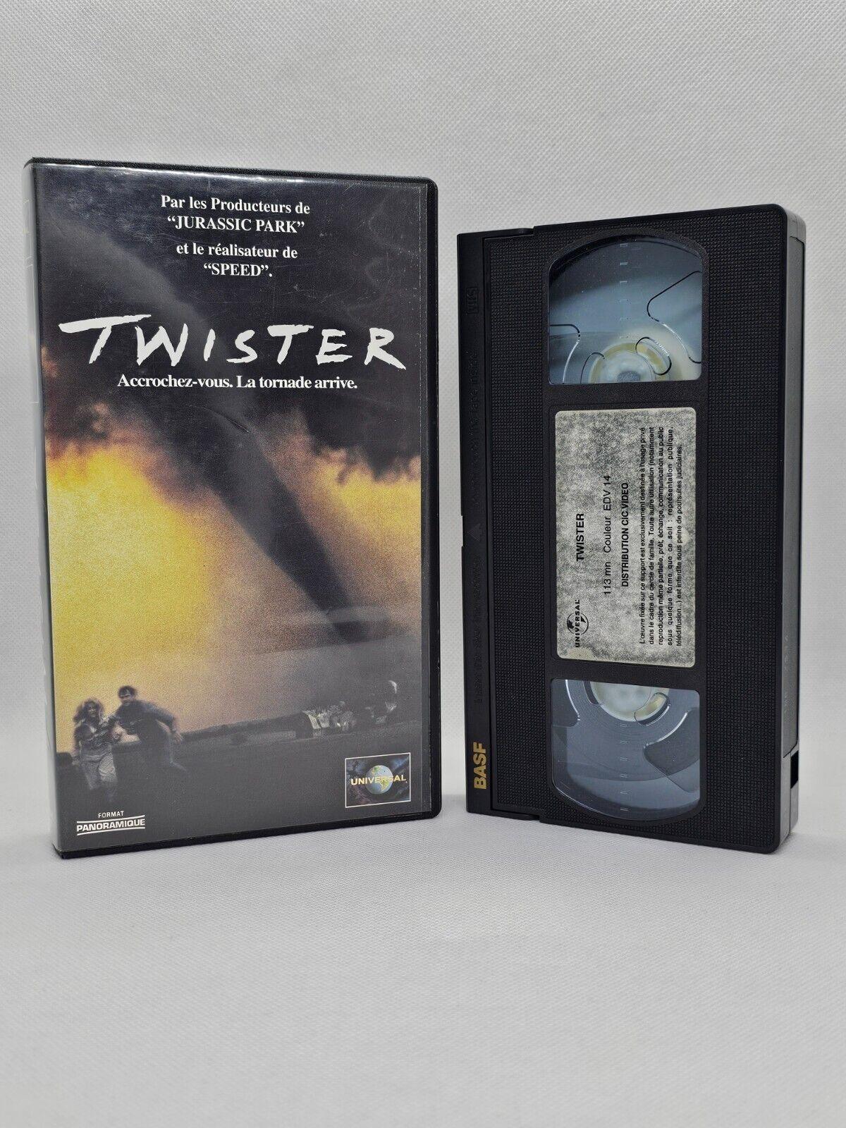 VHS Twister, Universal, Film Catastrophe, 1996, VF Panoramique