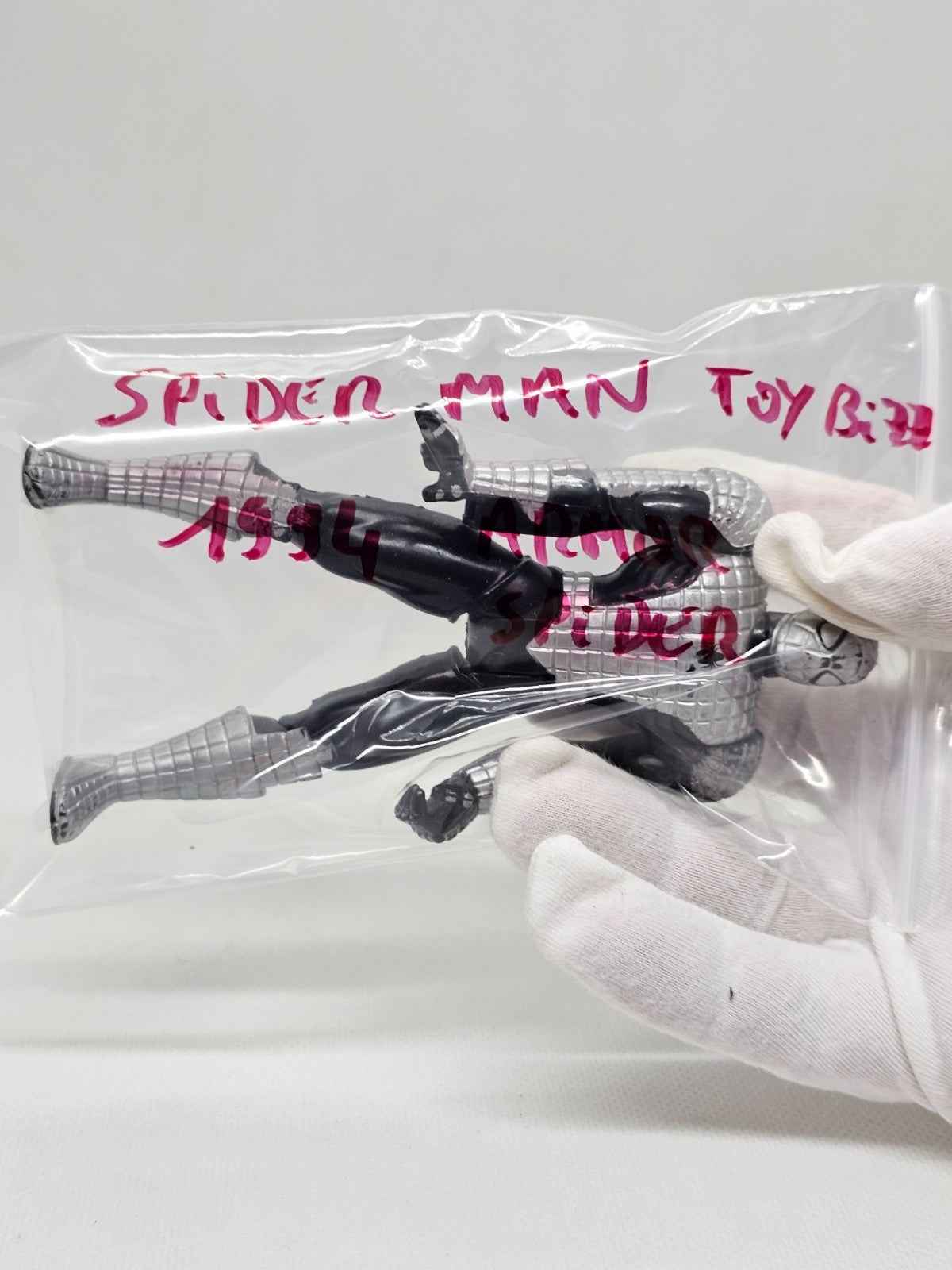 Spider Armor Spider-Man, ToyBiz, Marvel, 1995, 12,5 cm, incomplet