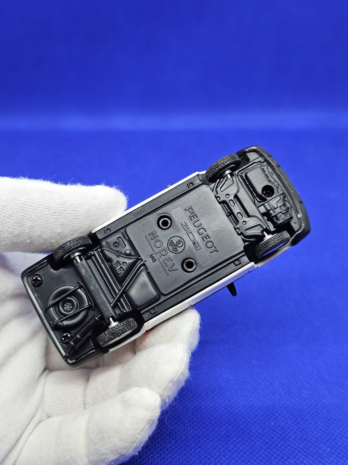 Peugeot 309 Carte Kiwi, Norev 143, Véhicule Publicitaire SNCF Tour de France2