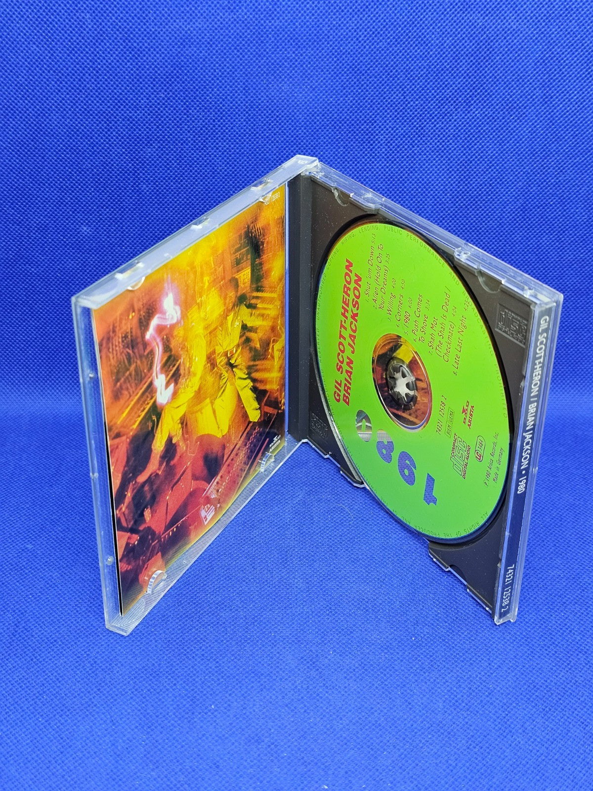 Gil Scott Heron Brian Jackson 1980 Arista BMG CD Audio 1992 RARE2