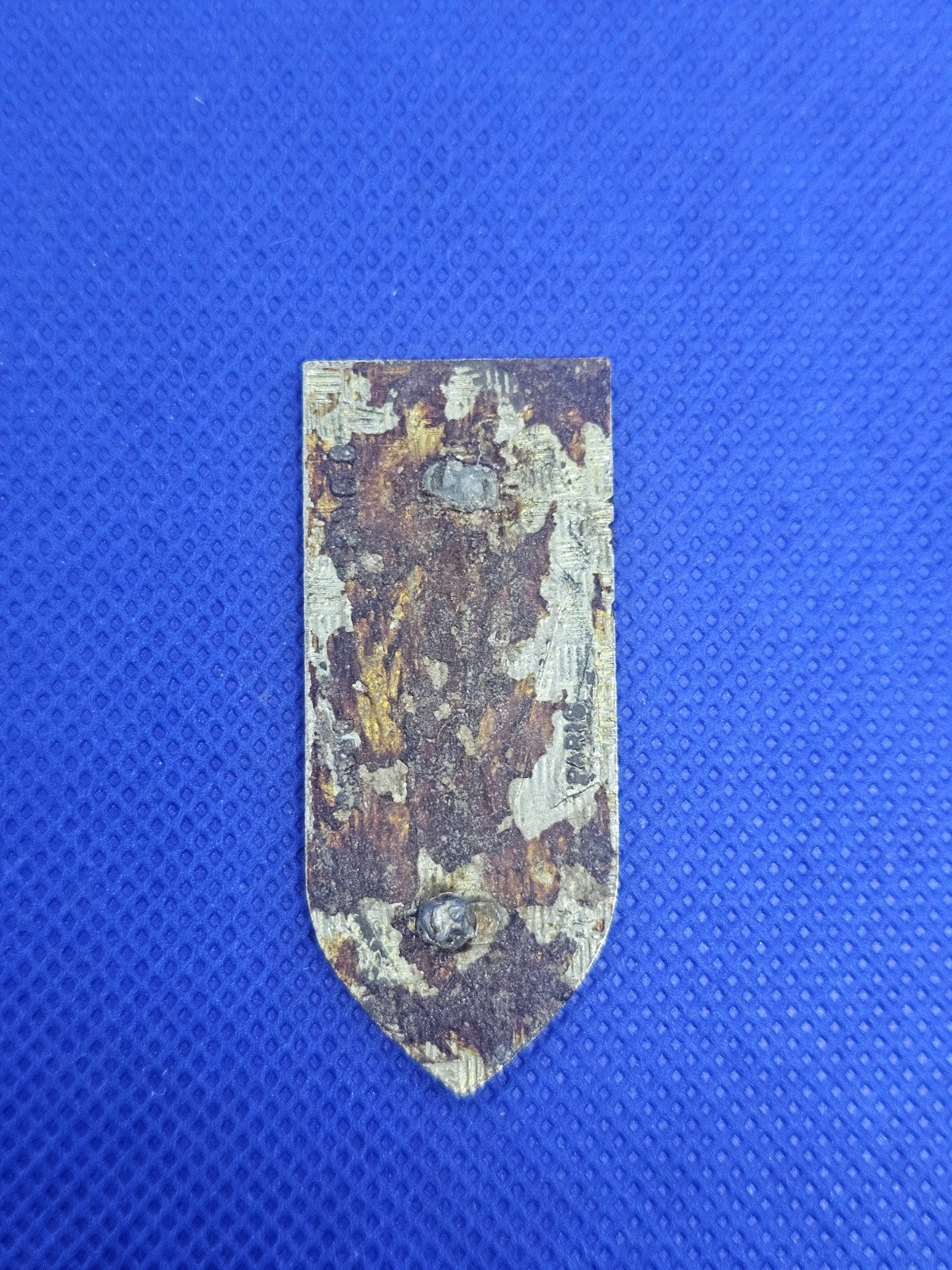 Insigne 54e Régiment de Transmissions 54 RT T bleu foncé Armée française1