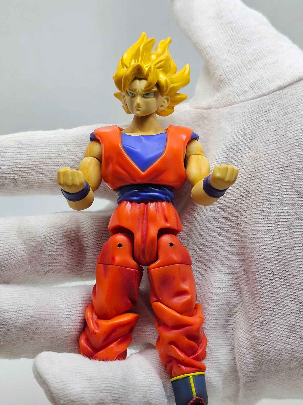 Super Saiyan Goku, Dragon Ball Z, Jakks Pacific, 2003, Figurine articulée 12,5 c