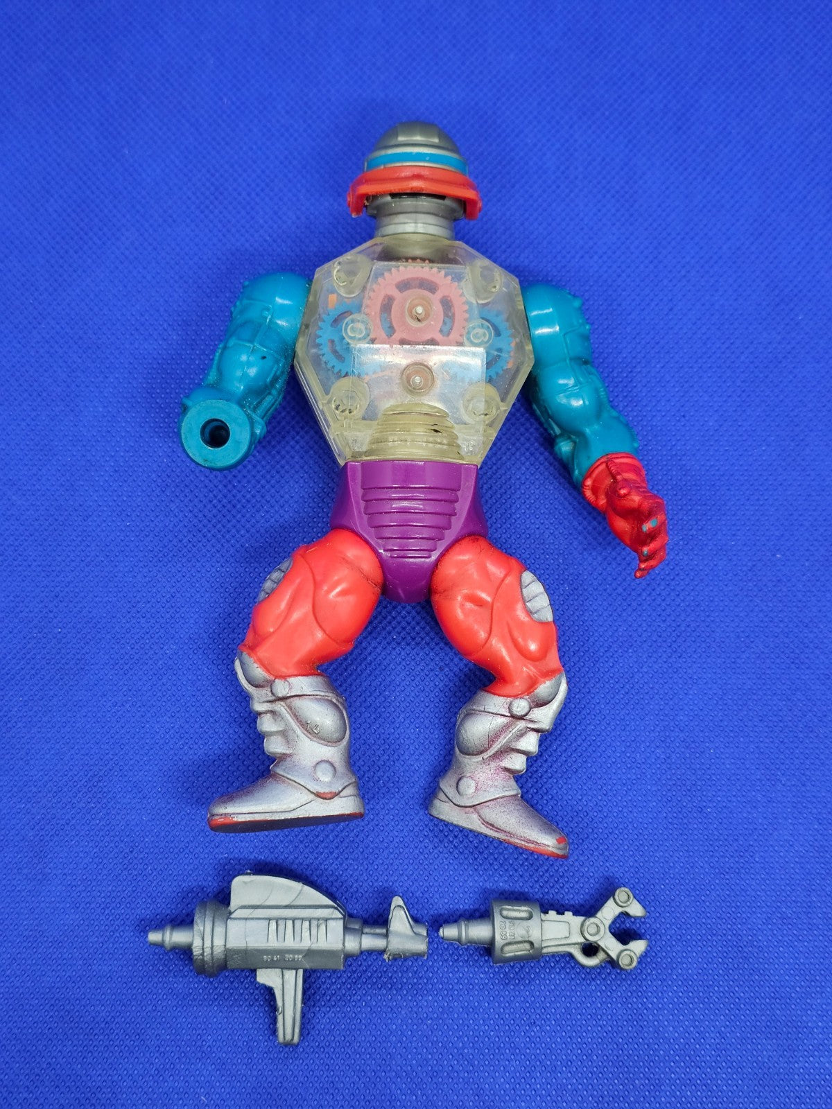 Roboto MOTU Les Maîtres de l'Univers Mattel 1985 Fonctionnel 2 Armes6