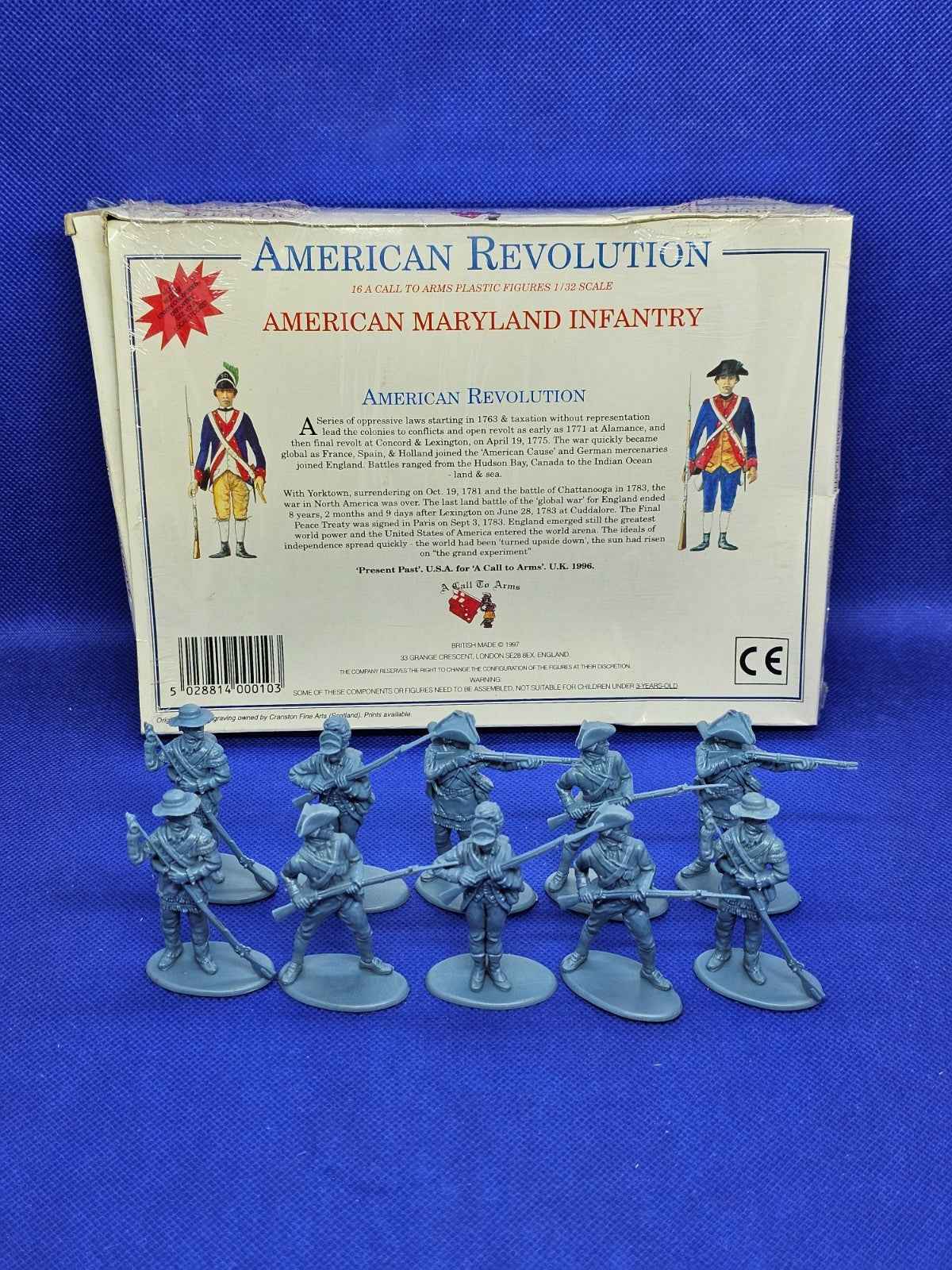 American Maryland Infantry A Call to Arms Series 10 132 1997 10 figurines