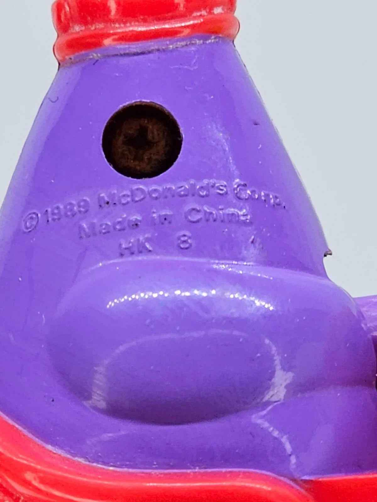 Grimace Orgue Parade, McDonald's Happy Meal, 1989, 7 cm