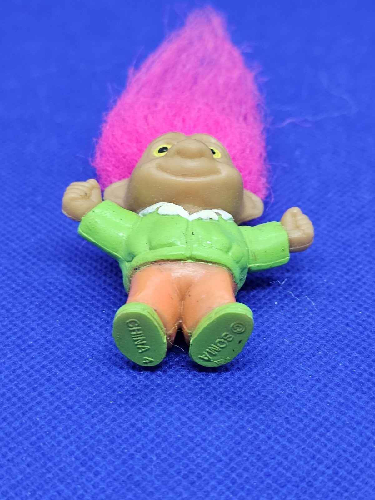 Troll Sport 4 Les Trolls Soma 1992 Cheveux Roses Figurine PVC 10 cm