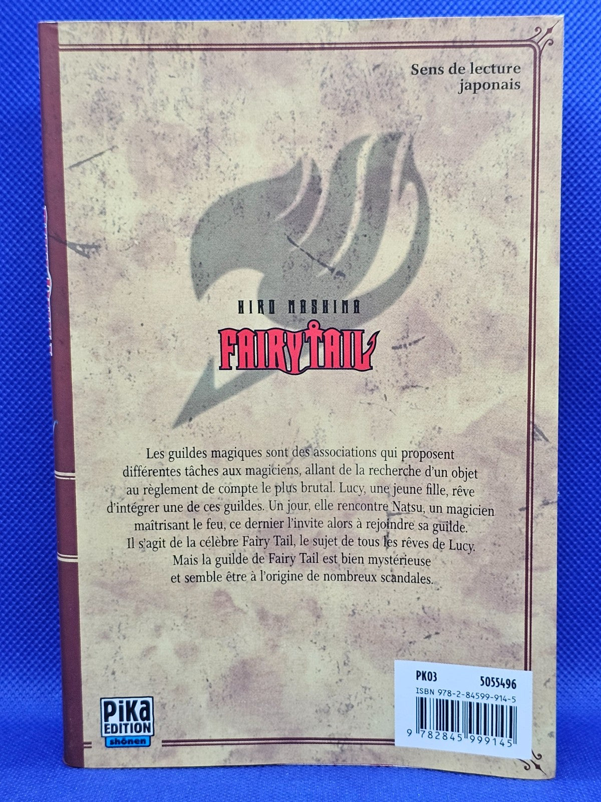 Fairy Tail Tome 1 Manga Pika Hiro Mashima VF Shonen1