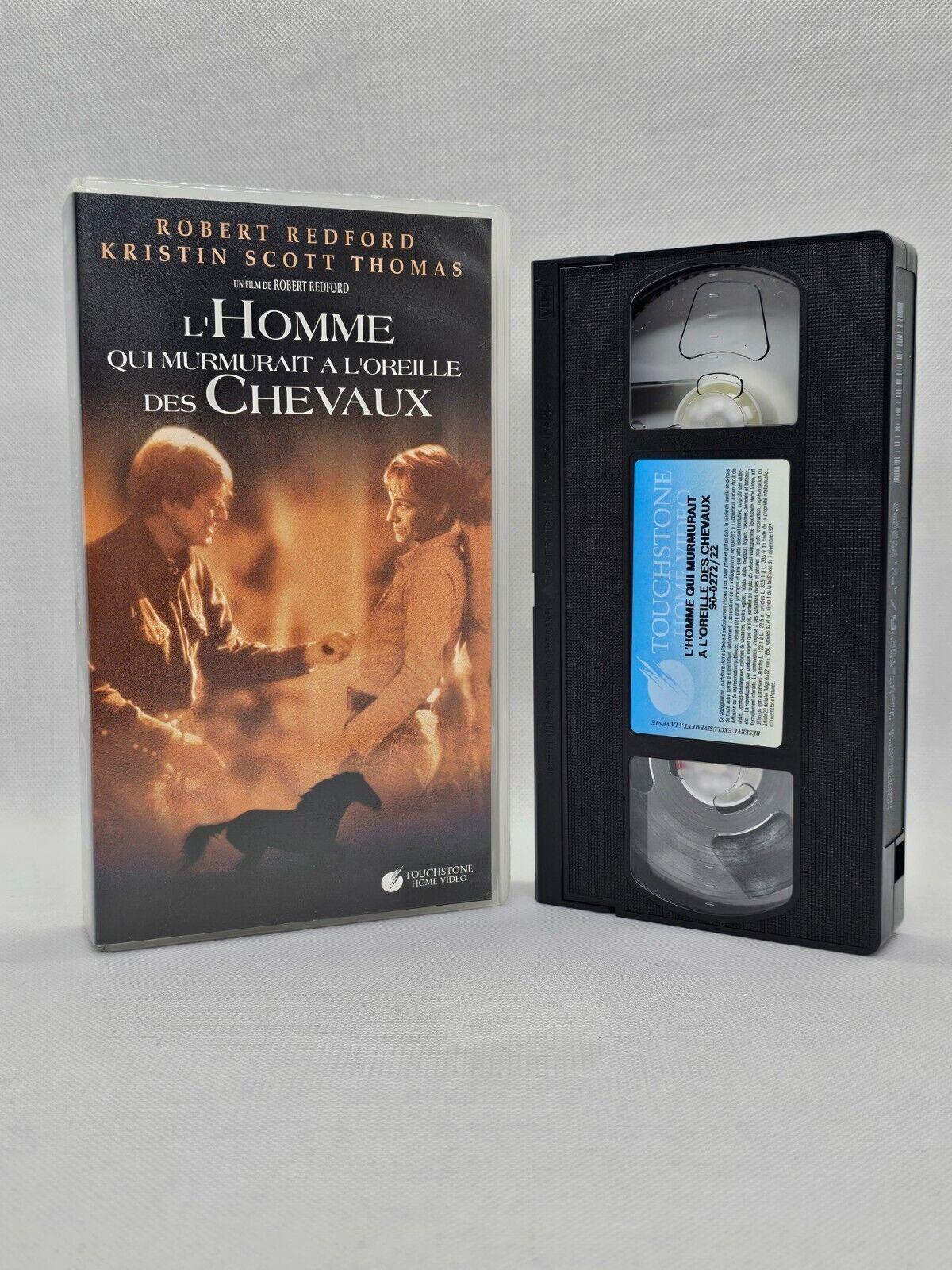 VHS L’Homme qui murmurait à l’oreille des chevaux, Touchstone, 1998, VF