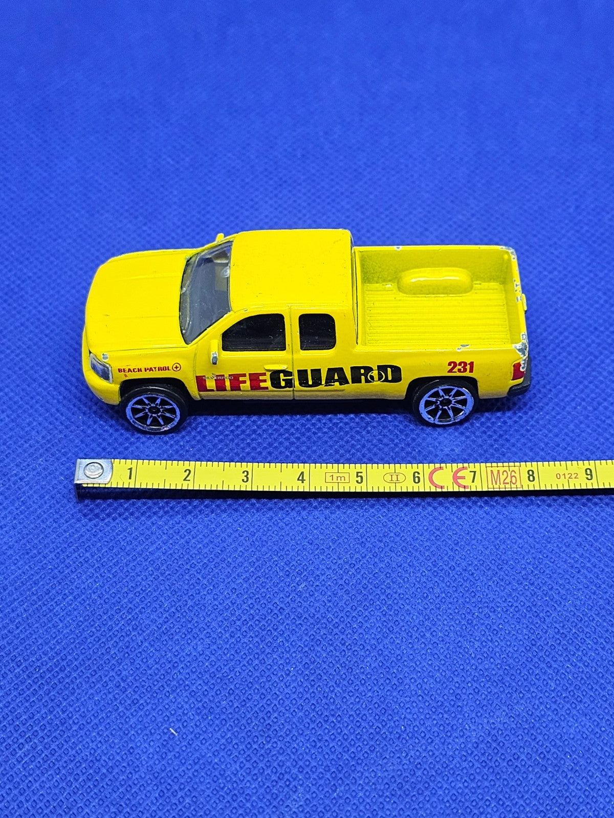 Chevrolet Silverado Lifeguard Majorette S.O.S. Beach Patrol jaune 1643