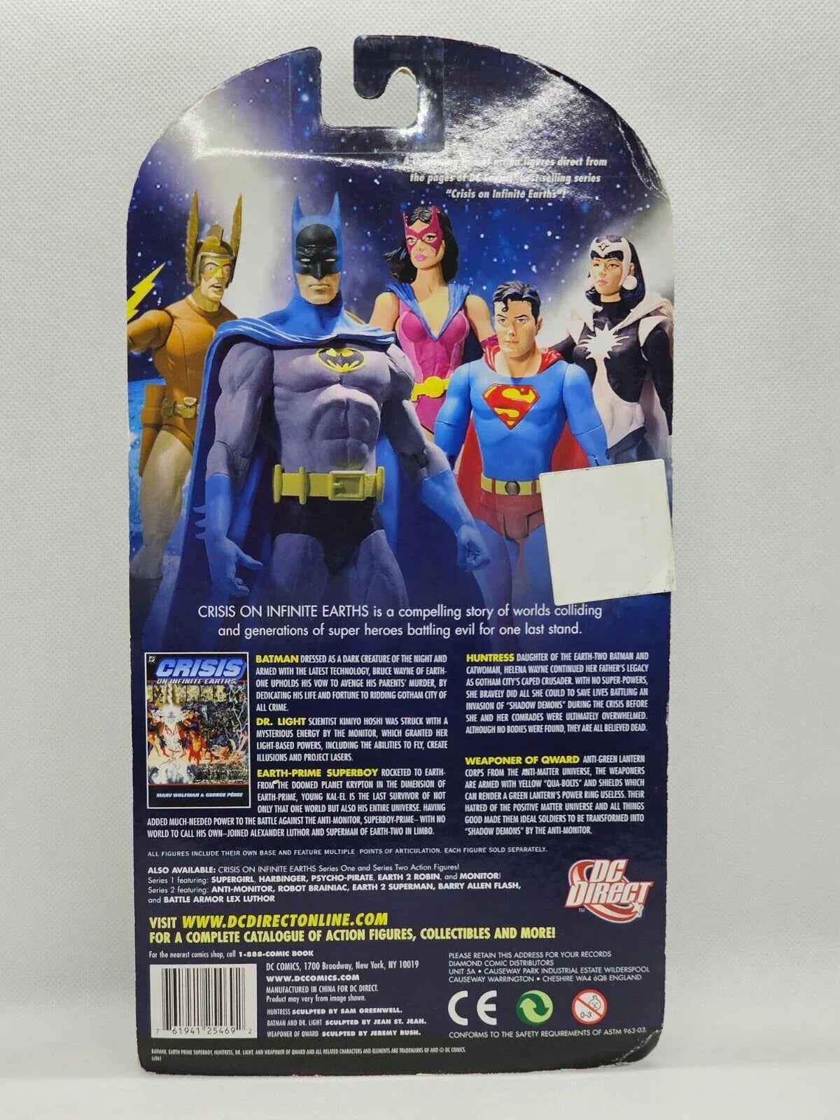 Figurine Weaponer of Qward - Crisis on Infinite Earths Série 3 - Neuve en boîte