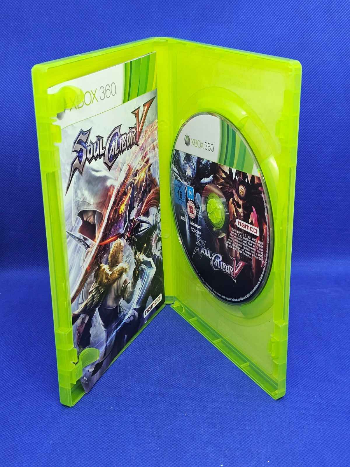 SoulCalibur V Xbox 360 PAL Français Namco Bandai 2012 complet