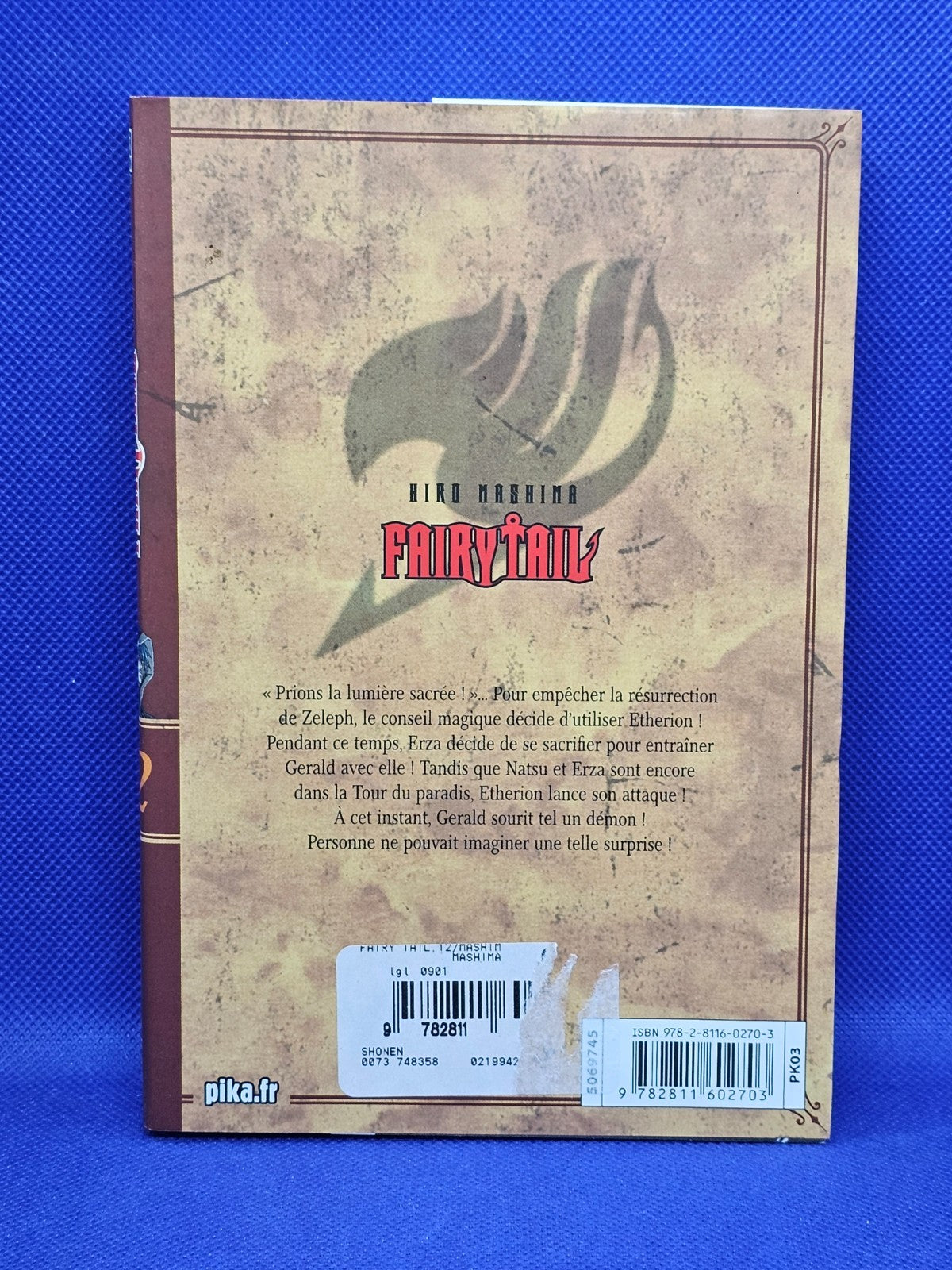 Fairy Tail Tome 12 Manga VF Hiro Mashima Pika Shonen 20101