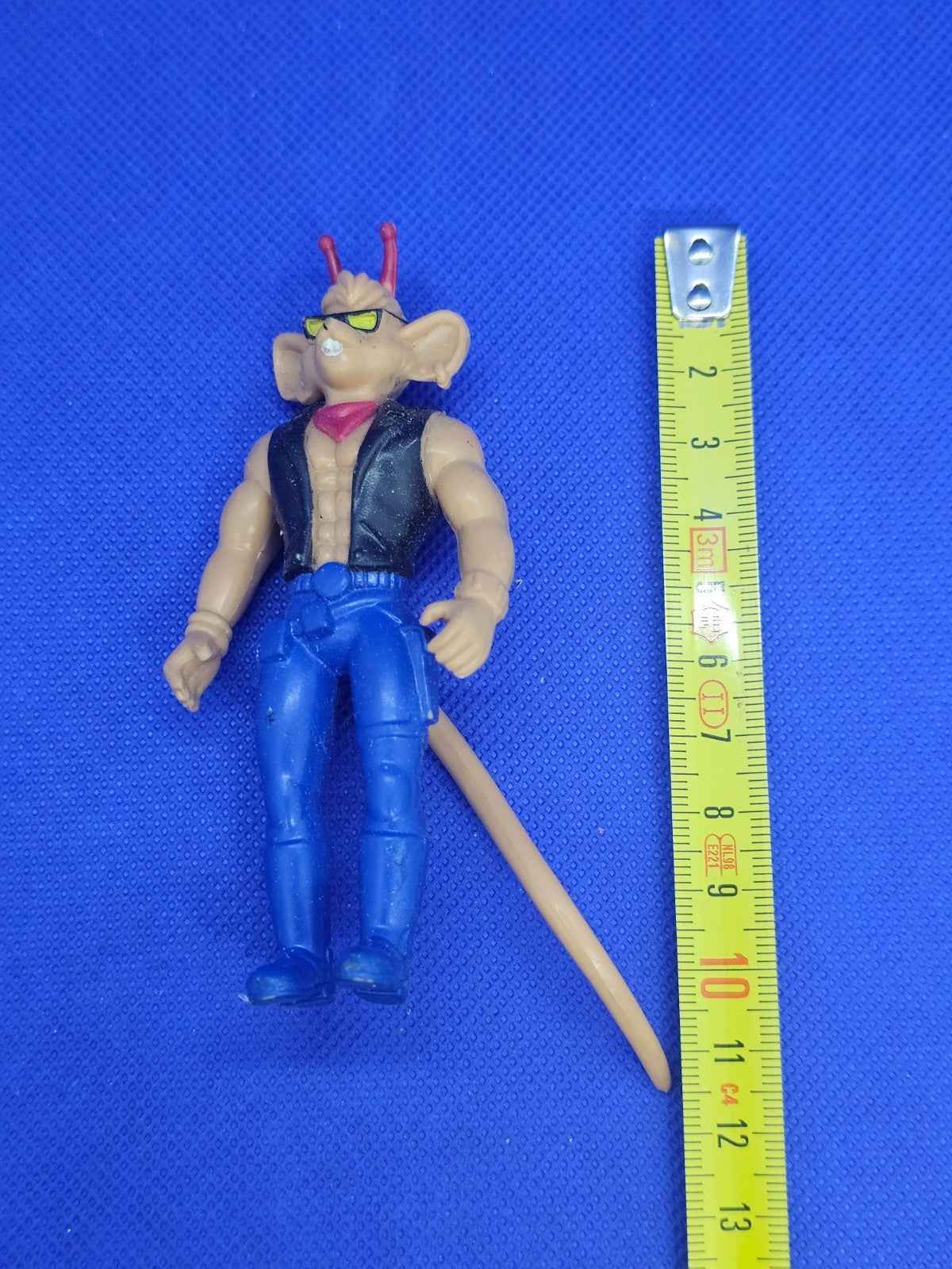 Throttle Biker Mice from Mars Les Motards de l’espace Galoob 1993 9,5 cm