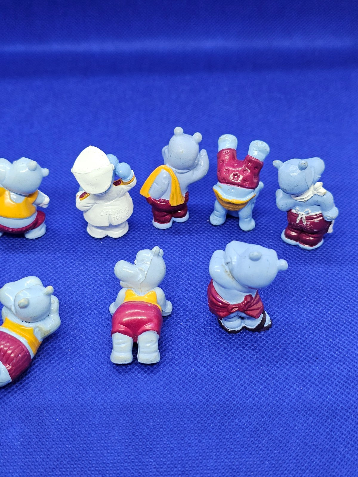 Lot 11 Figurines Happy Hippo Kinder Surprise – Vintage Kinder – Collection Anima5
