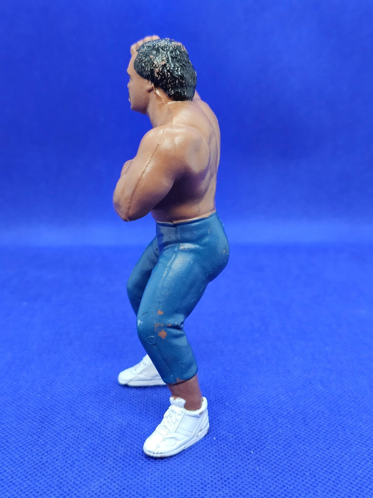 Figurine Ron Simmons WCW Wrestling Galoob 1990 Catch Vintage 12 cm4