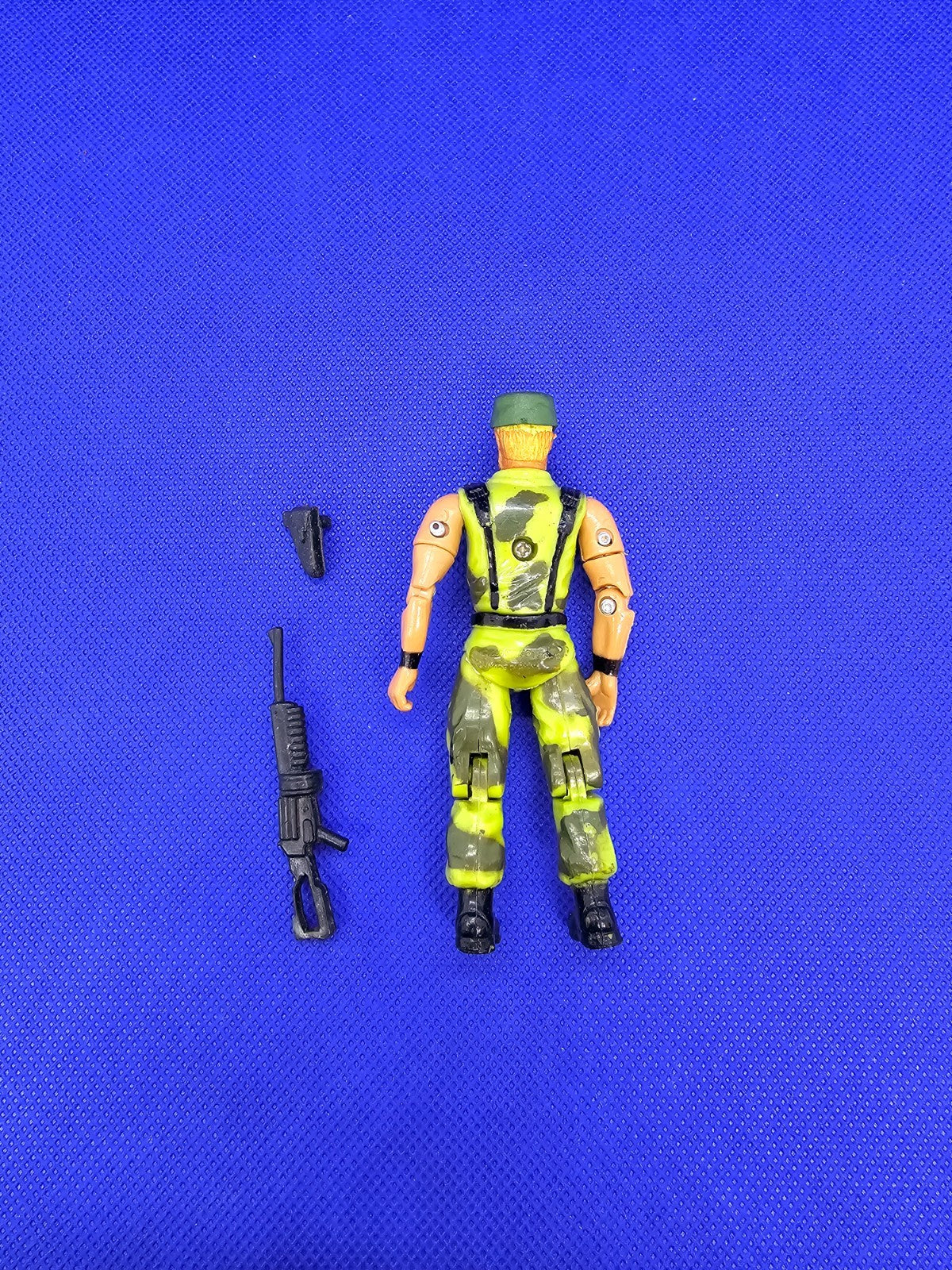 Figurine Major Muscle American Defense REMCO 1986 GI Joe KO militaire 10 cm2