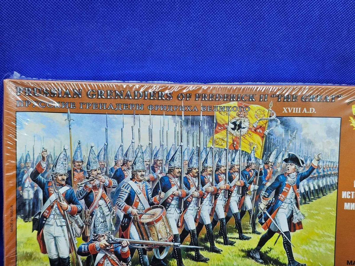 Zvezda 8071 Grenadiers Prussiens Frédéric II The Great 172 2009 Scellé