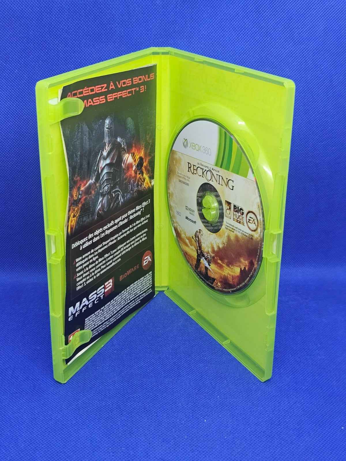 Les Royaumes d’Amalur Reckoning Xbox 360 PAL France EA 2012 Sans Notice