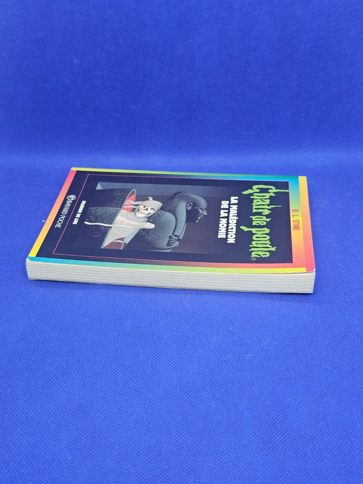 Chair de poule Tome 1 La Malédiction de la momie R L Stine Bayard Poche 19952