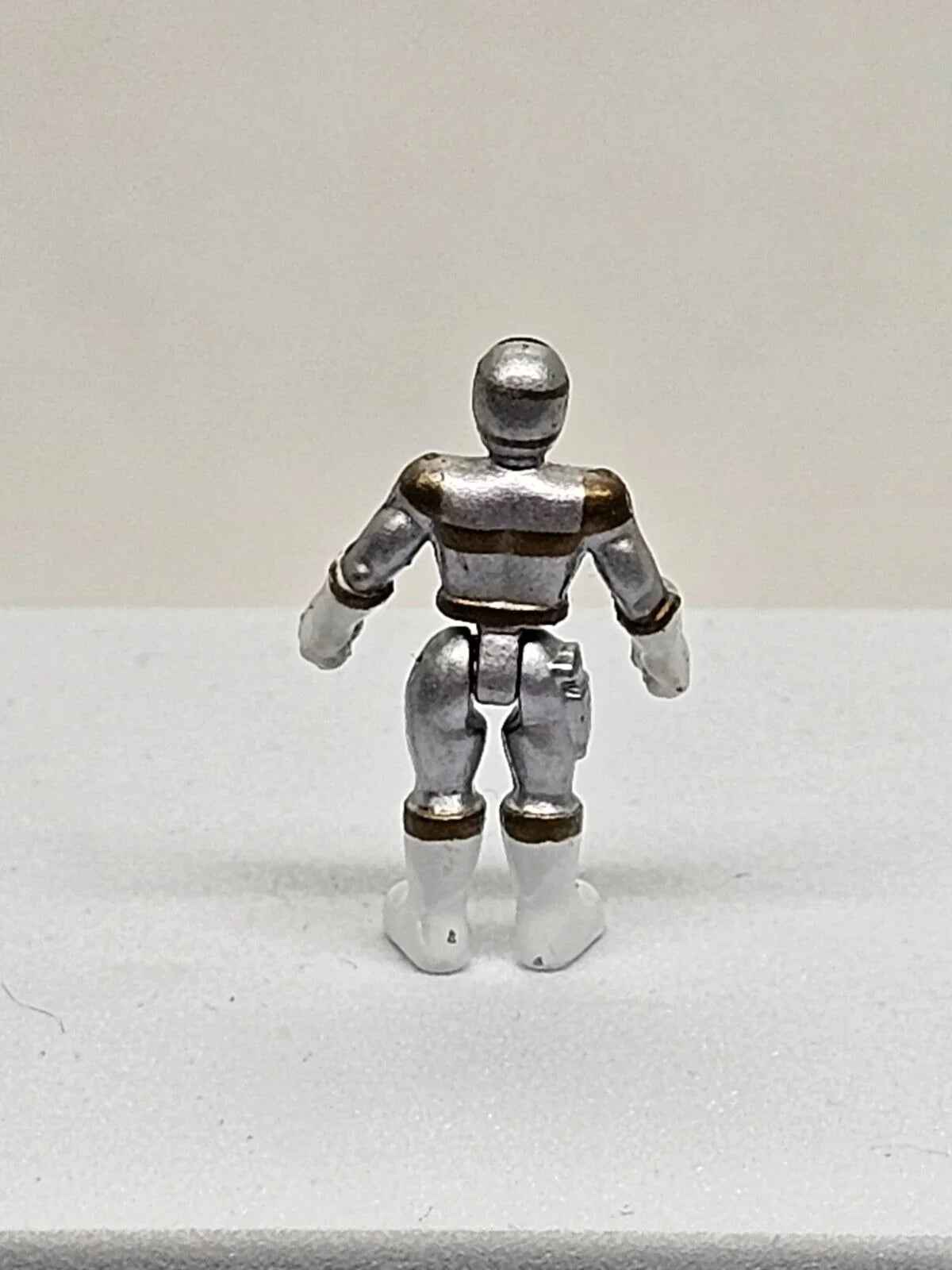 1997 Power Rangers In Space Astro Megaship Deluxe Micro Playset - Silver Ranger