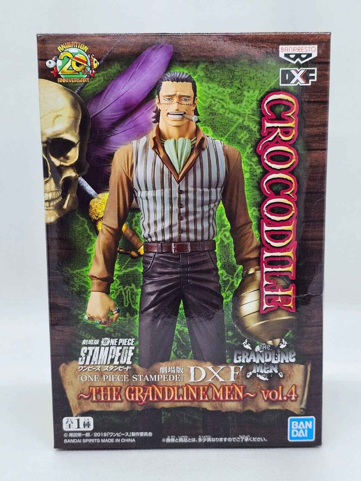 Figurine One Piece Stampede DXF Grandline Men Vol.4 Crocodile Banpresto 16