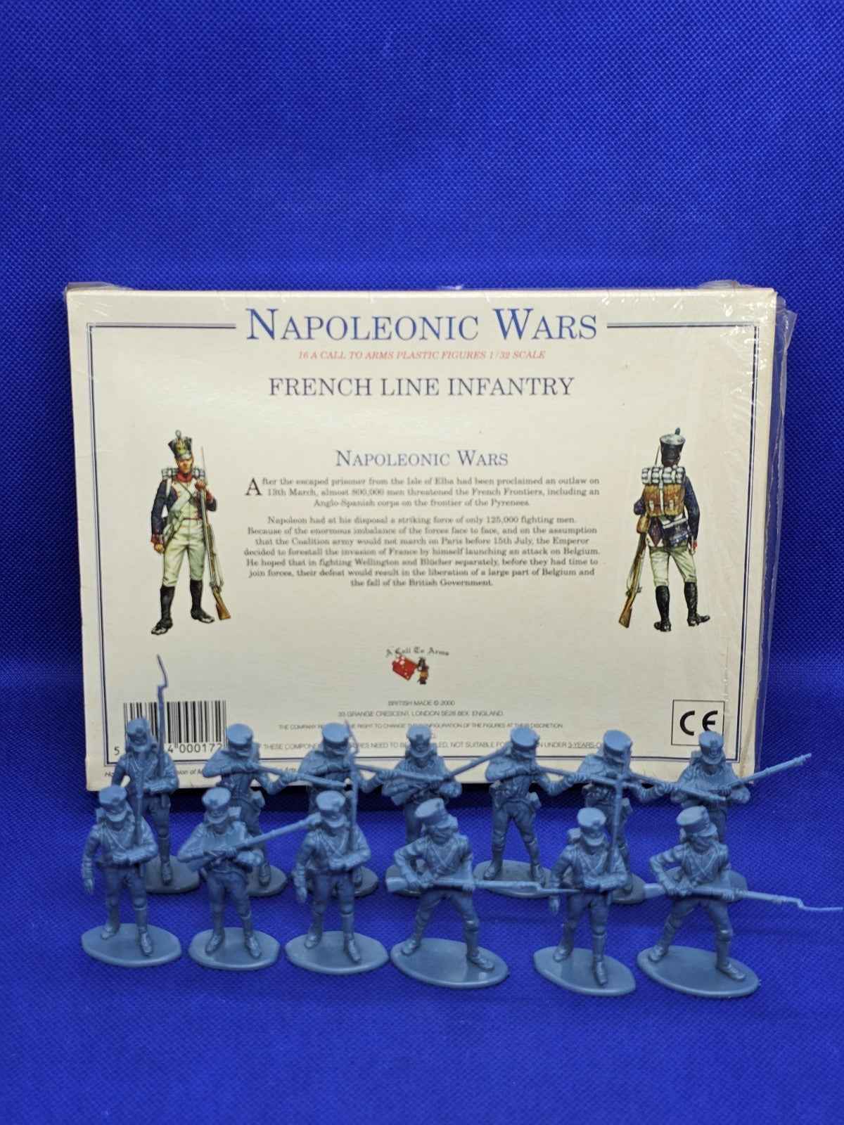 French Line Infantry Waterloo A Call to Arms Series 17 132 2000 13 figurines