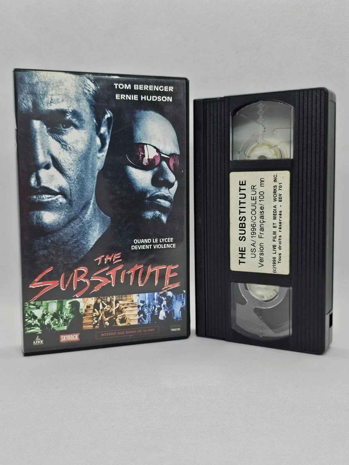 VHS The Substitute, Live Home Video, 1996, VF