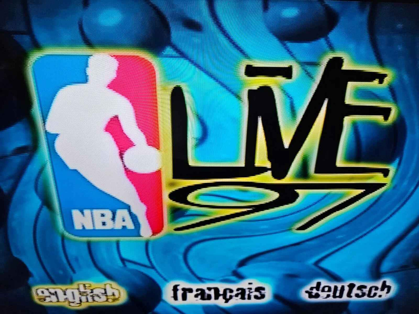 NBA Live 97 - PlayStation 1 - EA Sports - 1996