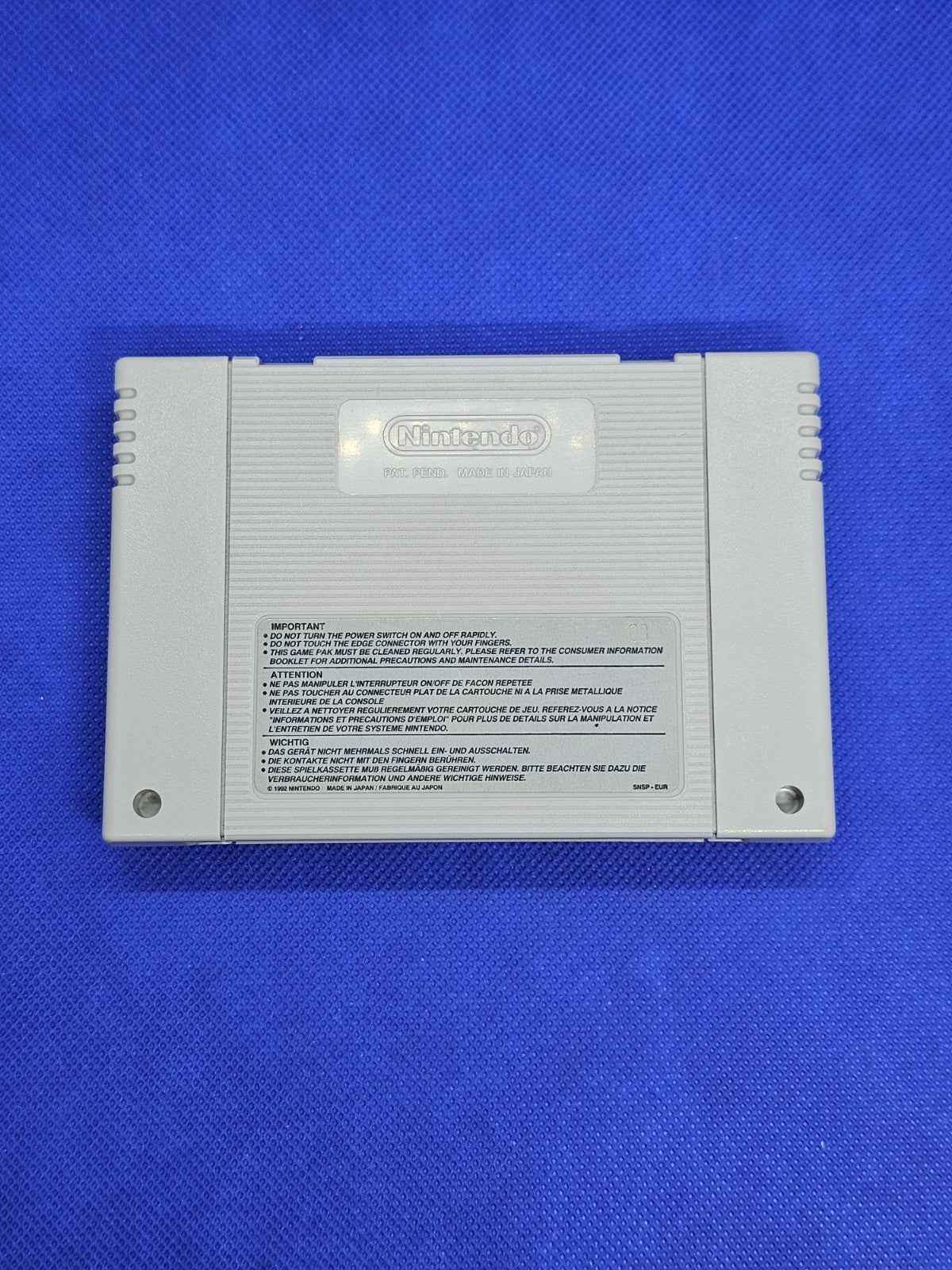 The Great Circus Mystery Mickey Minnie Super Nintendo SNES PAL EUR Capcom 1998