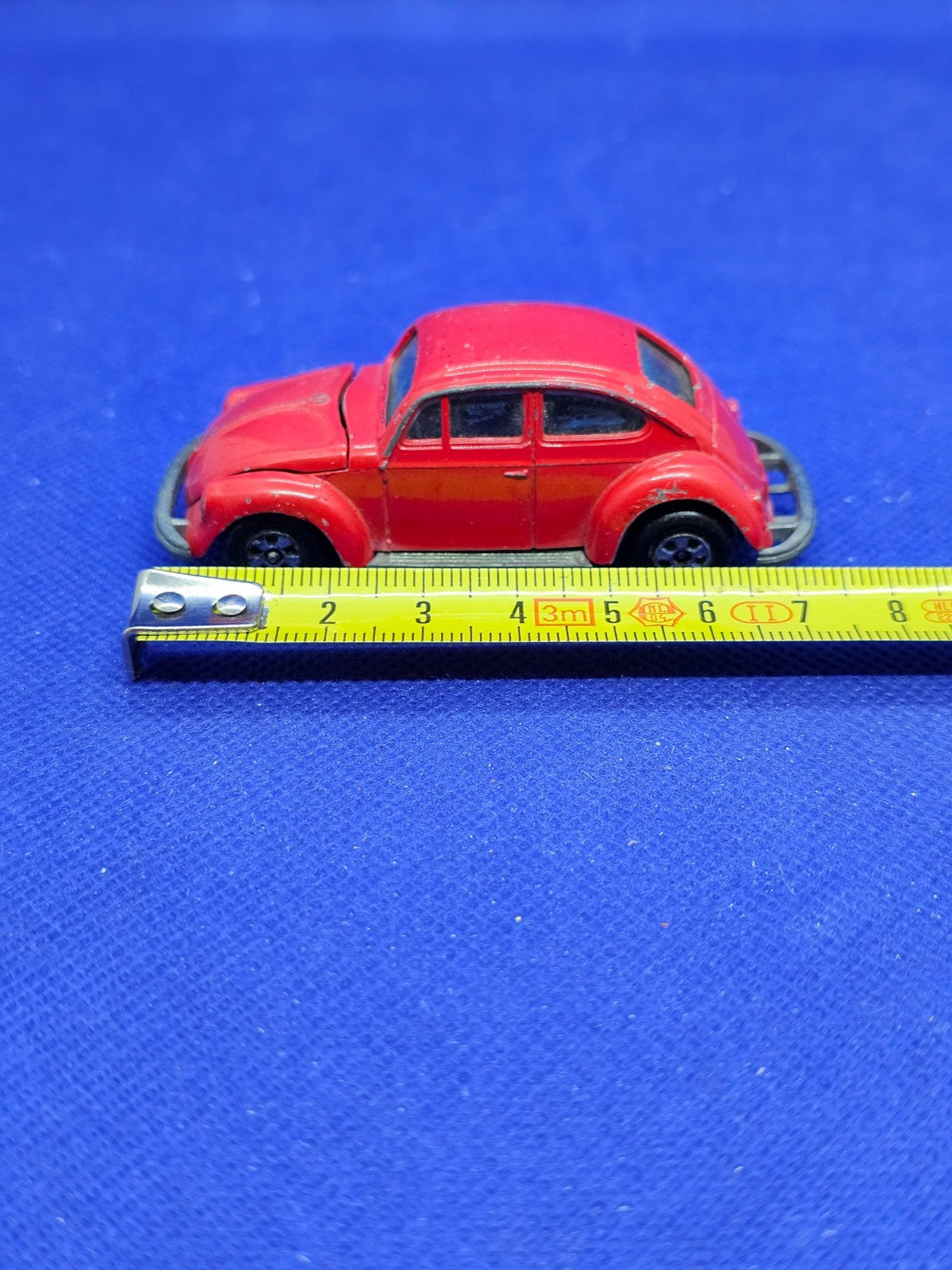Volkswagen 1200 LS Coccinelle ERTL Hong Kong Rouge Vintage 1970 6,8 cm4