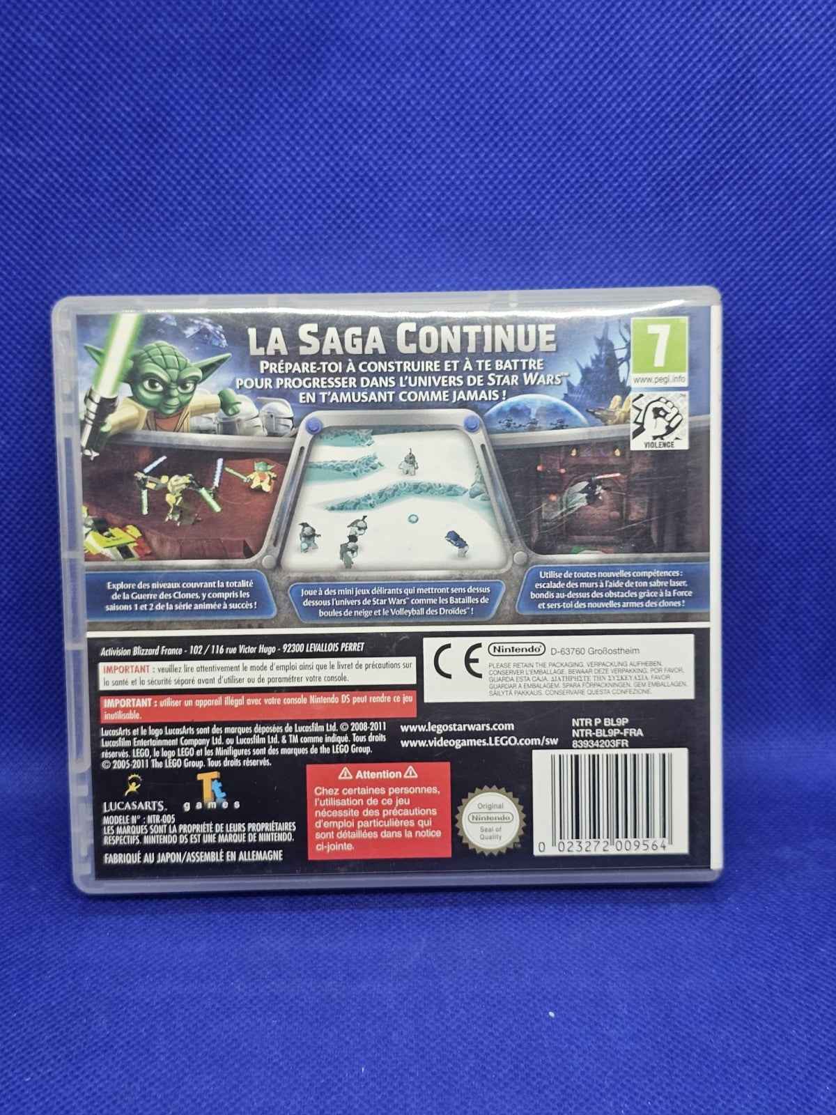 LEGO Star Wars III The Clone Wars Nintendo DS complet VF LucasArts 2011