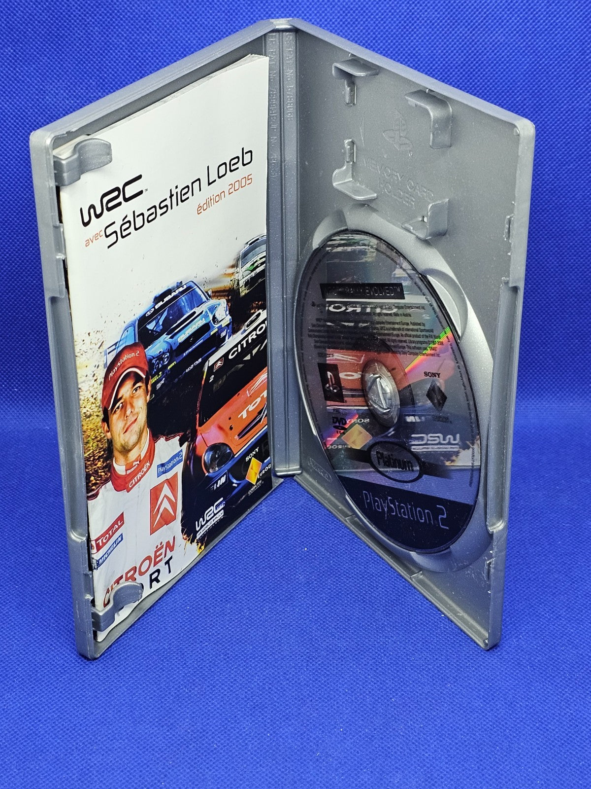 WRC Sébastien Loeb édition 2005 PS2 Platinum PAL FR Sony Complet2