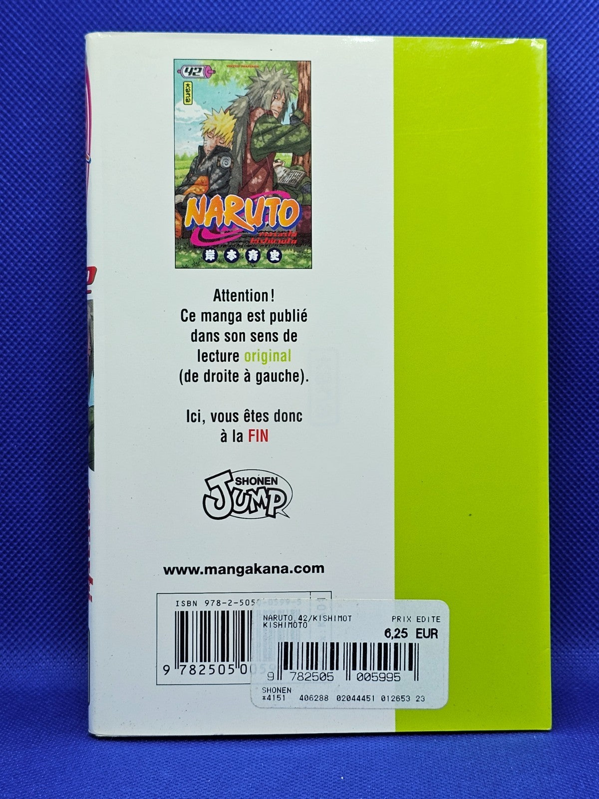 Naruto Tome 42 Manga Kana Masashi Kishimoto VF Shonen Jump1