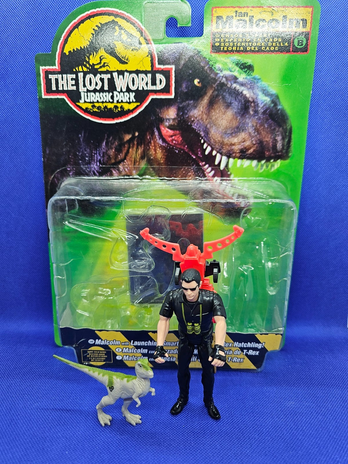 Ian Malcolm The Lost World Jurassic Park Kenner 1997 opened5