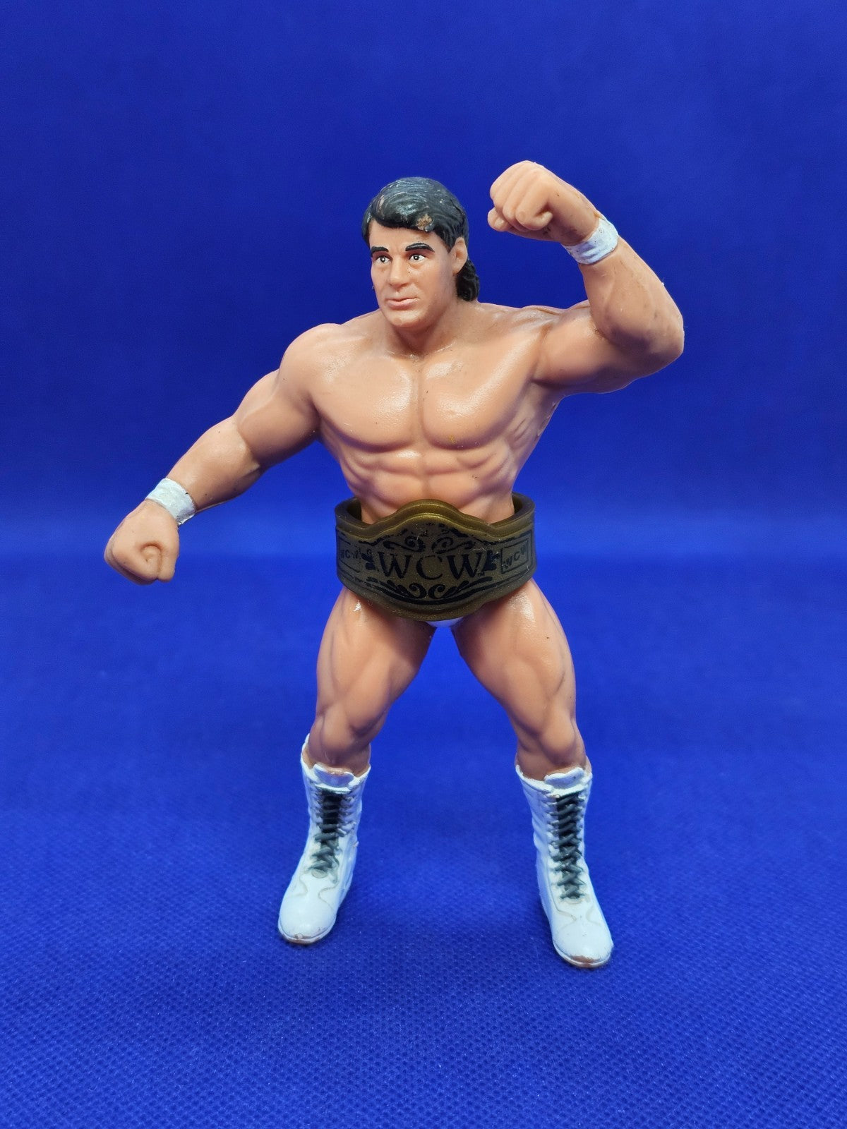 Tom Zenk WCW Galoob 1990 Figurine Catch 12 cm Avec Ceinture5