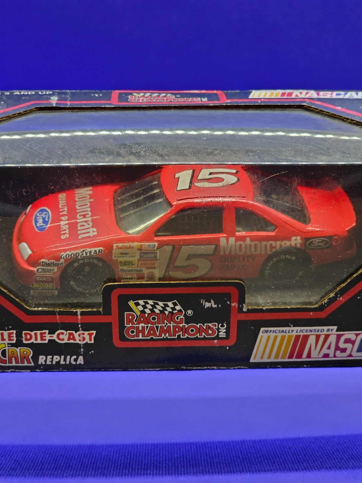 Morgan Shepherd #15 Motorcraft, NASCAR, Racing Champions, 1991, 1434