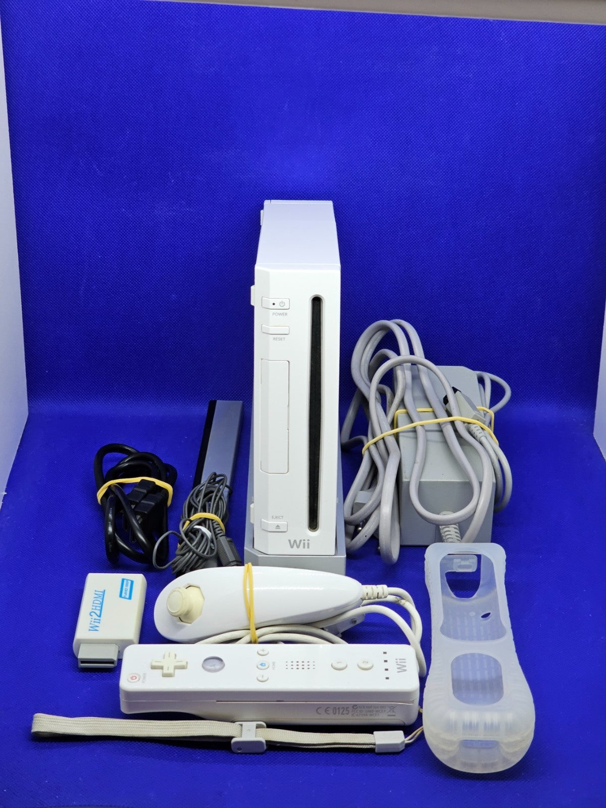 Nintendo Wii Blanche RVL-001 PAL Console Wiimote Nunchuk HDMI Nintendo 20063