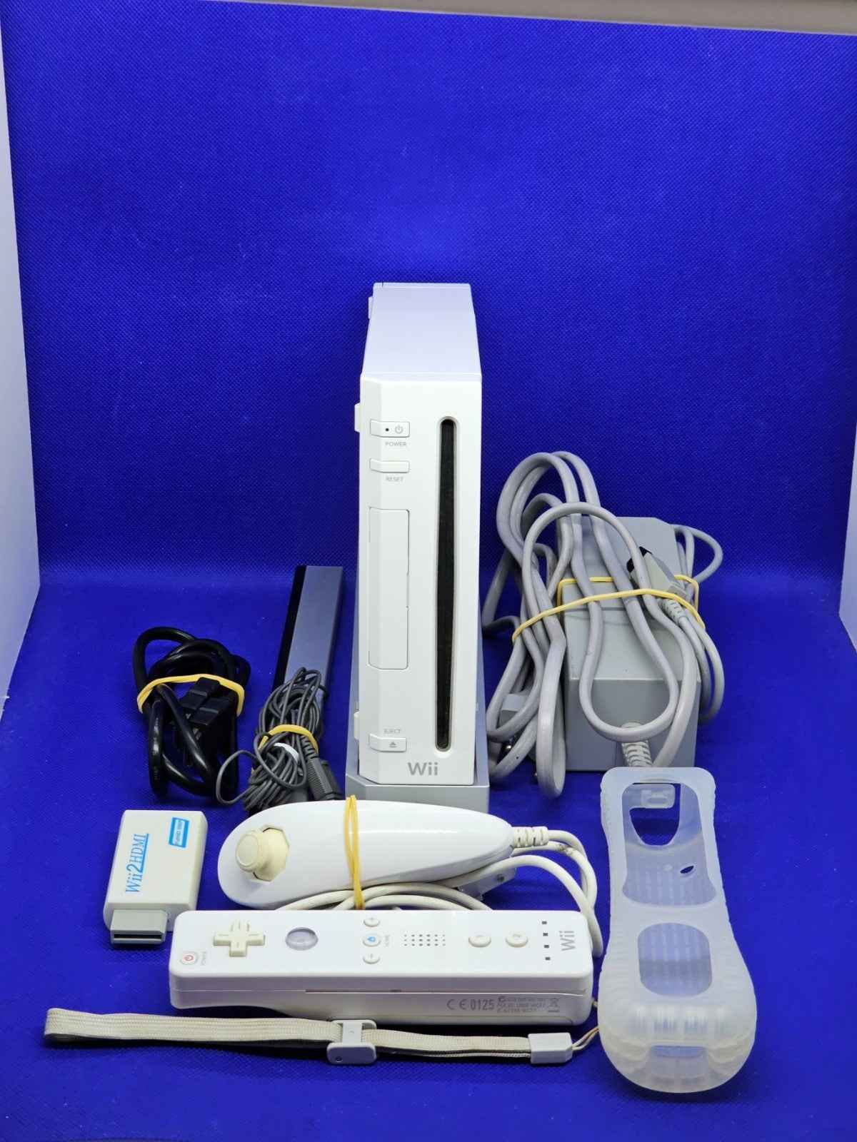 Nintendo Wii Blanche RVL-001 PAL Console Wiimote Nunchuk HDMI Nintendo 2006