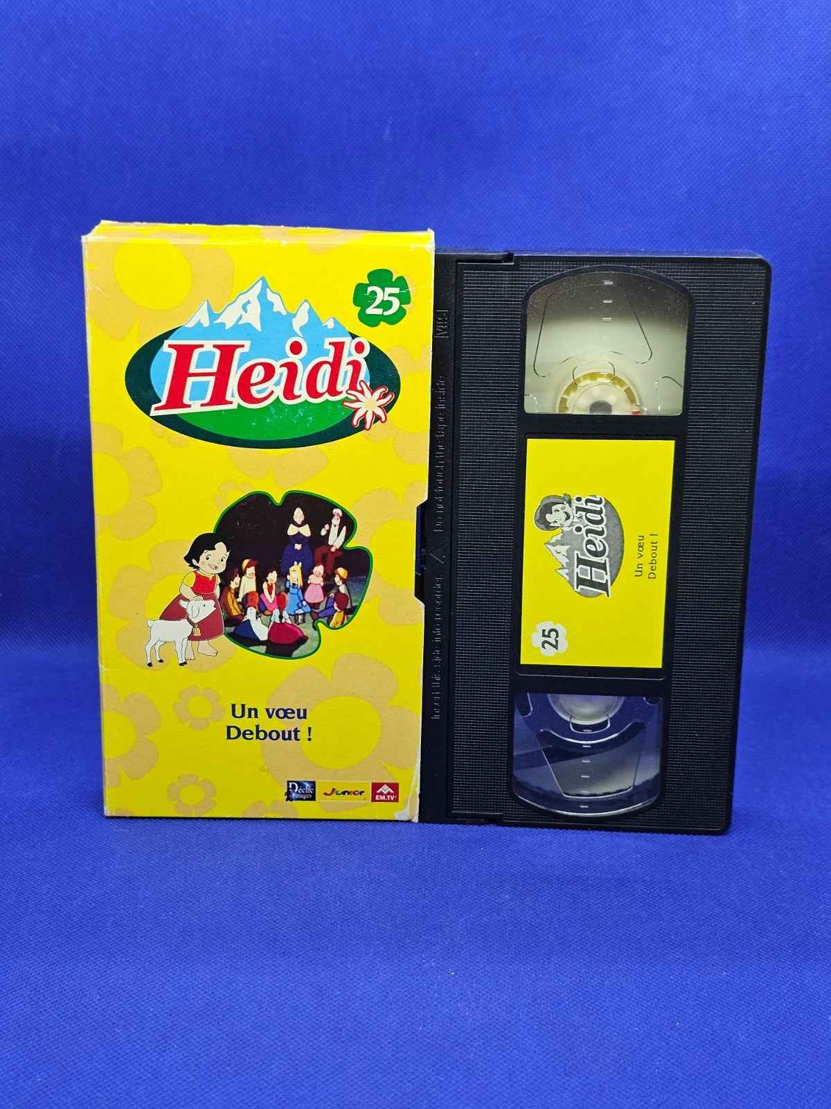 Heidi VHS 25 Un Vœu Debout RBA Fabbri 2004 Dessin Animé Vintage