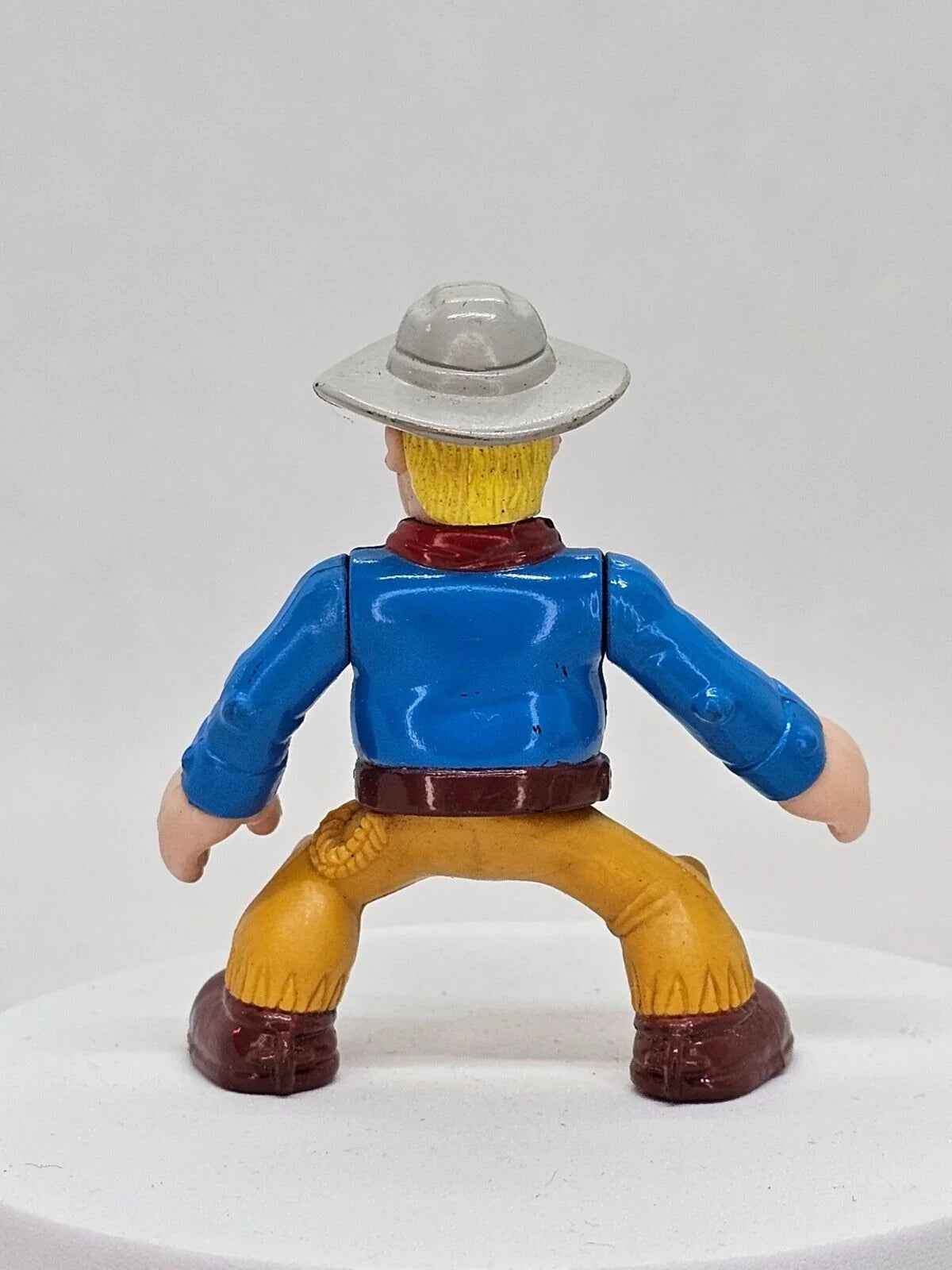 Figurine Sheriff Fisher Price Great Adventure Cowboy Vintage