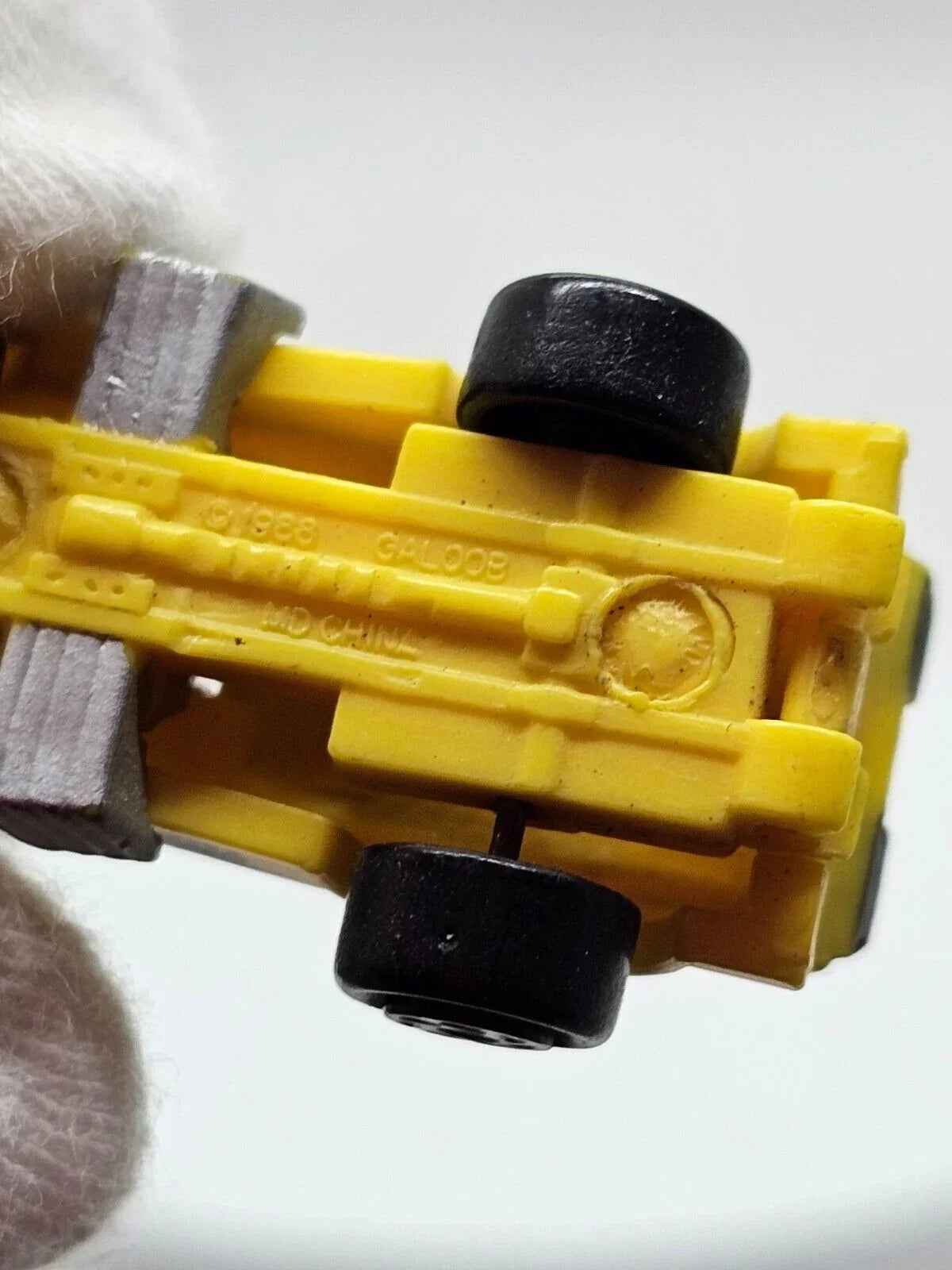 Micro Machines Plymouth Arrow Funny Car Deluxe Thunder Jaune 1988 Galoob