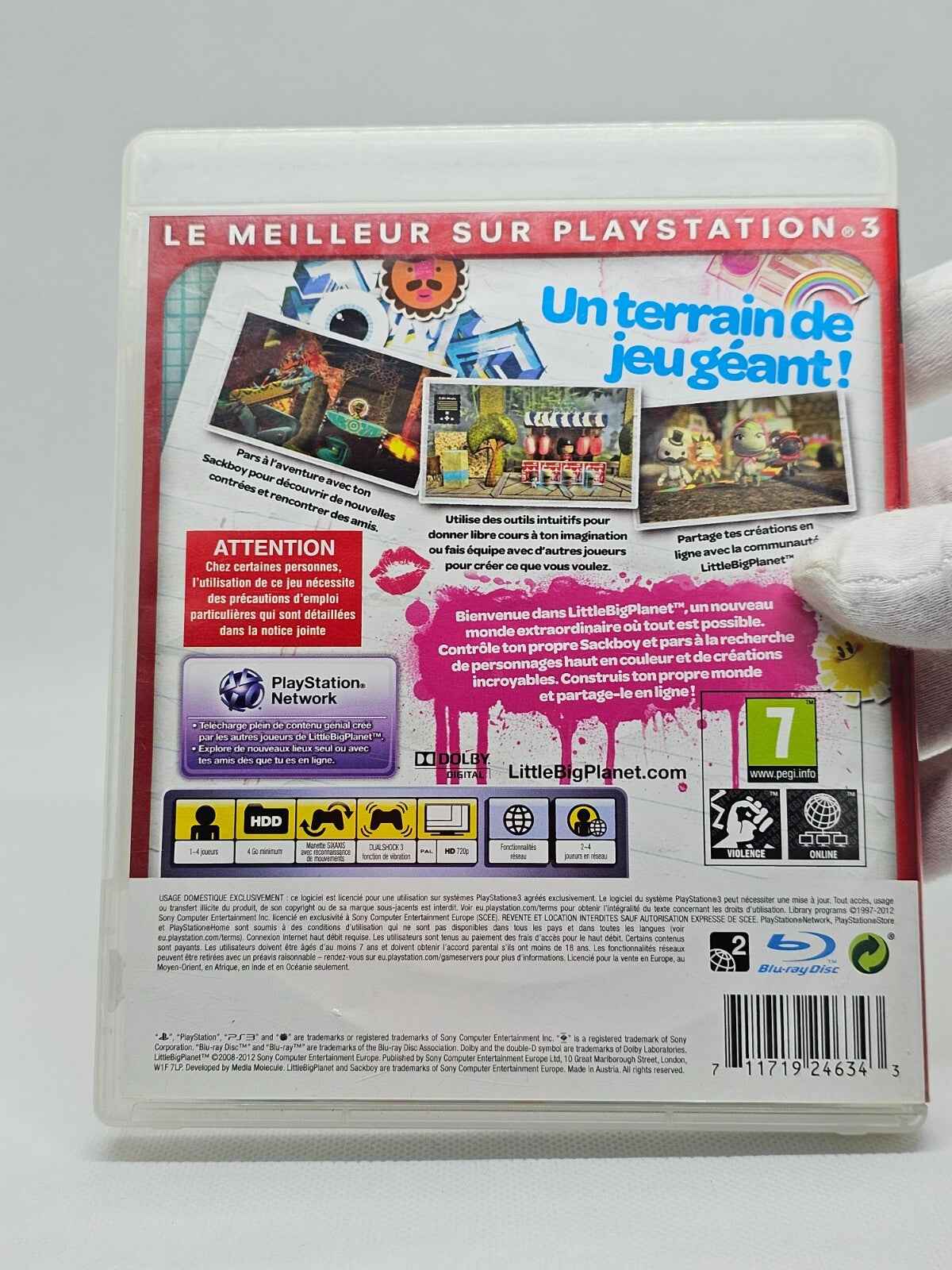 LittleBigPlanet, Créatif Plateforme, Sony, 2008, PS3 Essentials