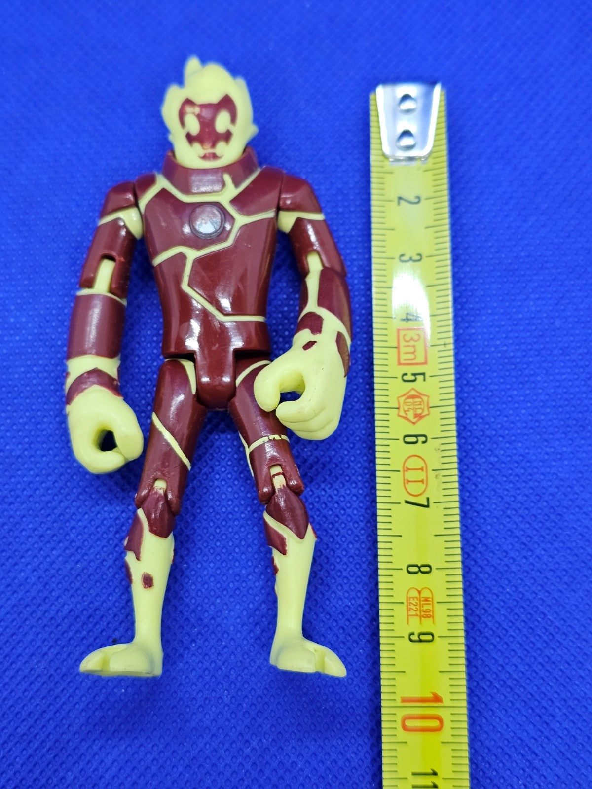 Heatblast Ben 10, Bandai, 2006, Figurine Articulée, 9,5 cm5