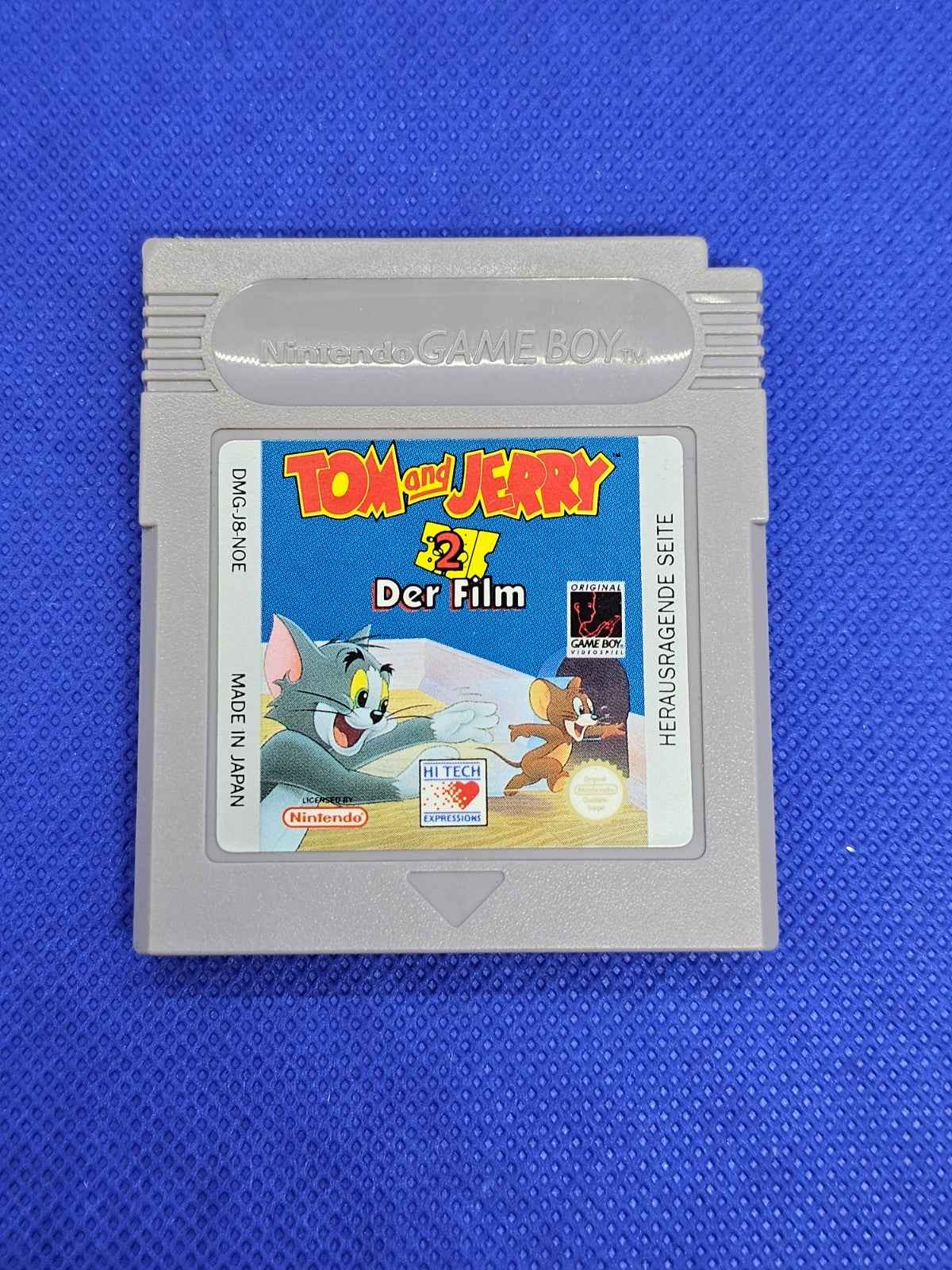 Tom and Jerry 2 Der Film Nintendo Game Boy Hi Tech 1993 NOE DMG J8 NOE